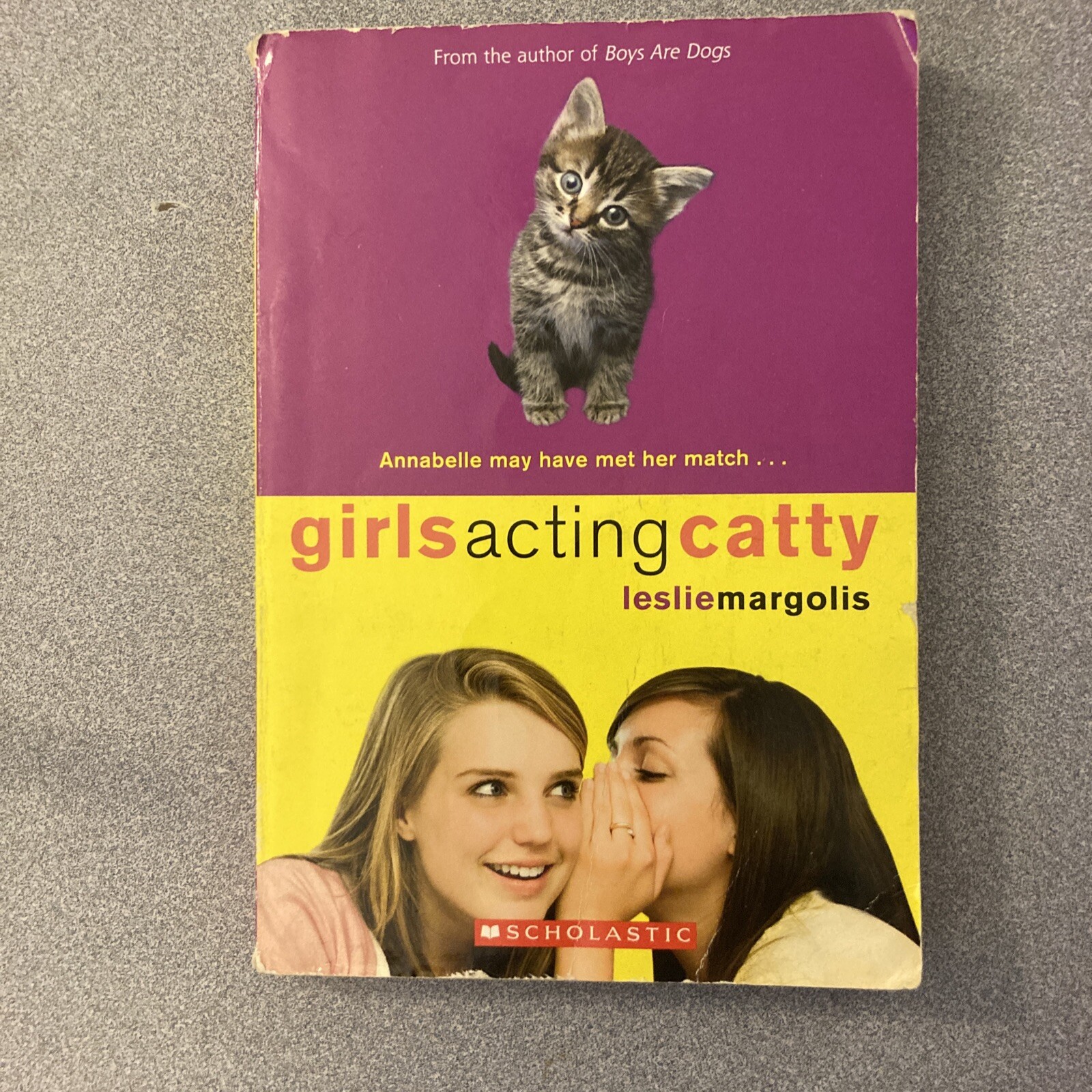 Girls Acting Catty Paperback Young Teen Girl Interest Novel