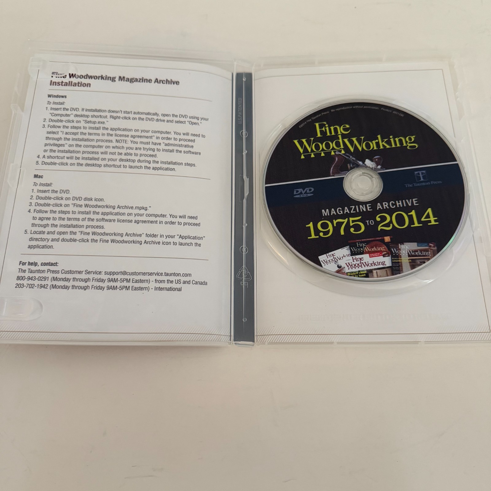 Fine Woodworking Magazine Archive 1975 – 2014 DVD-Rom Issues 1 to 244