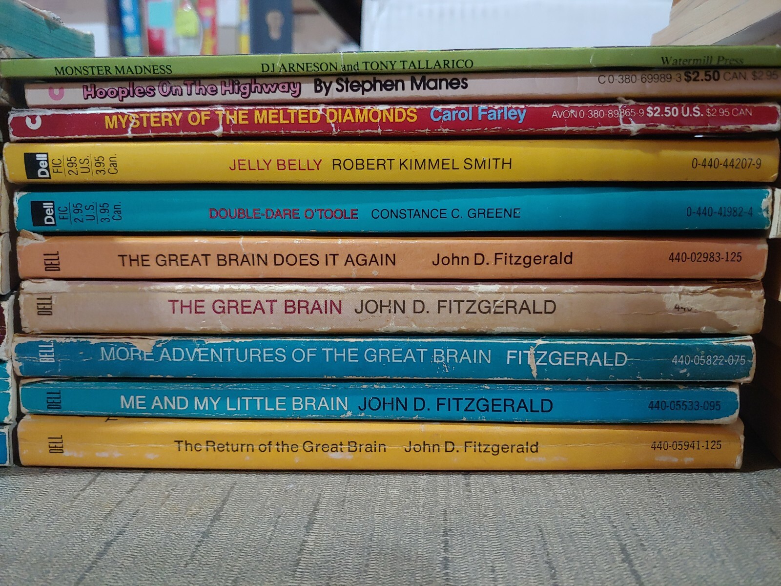 Box of misc fiction Books; Lot of 38