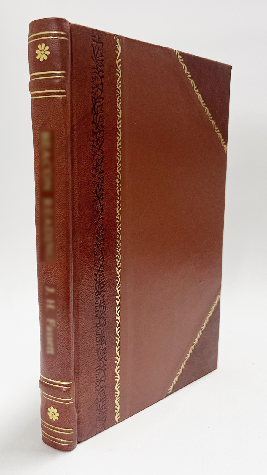 East India (Statistical A Vol No.1-4 (1840-1869) [missing no.2] [Leather Bound]