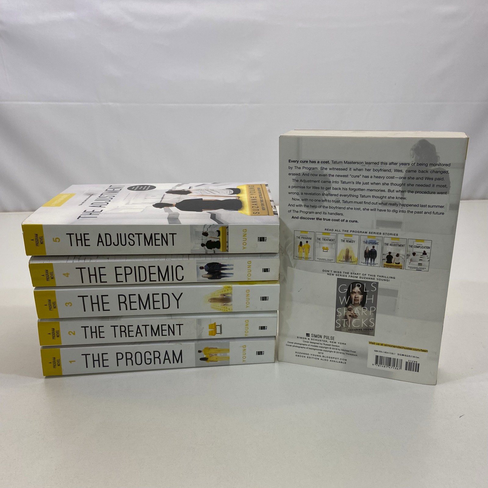 Suzanne Young 6 The Program Novel Series TPB Simon Pulse Lot YA Dystopian GOOD