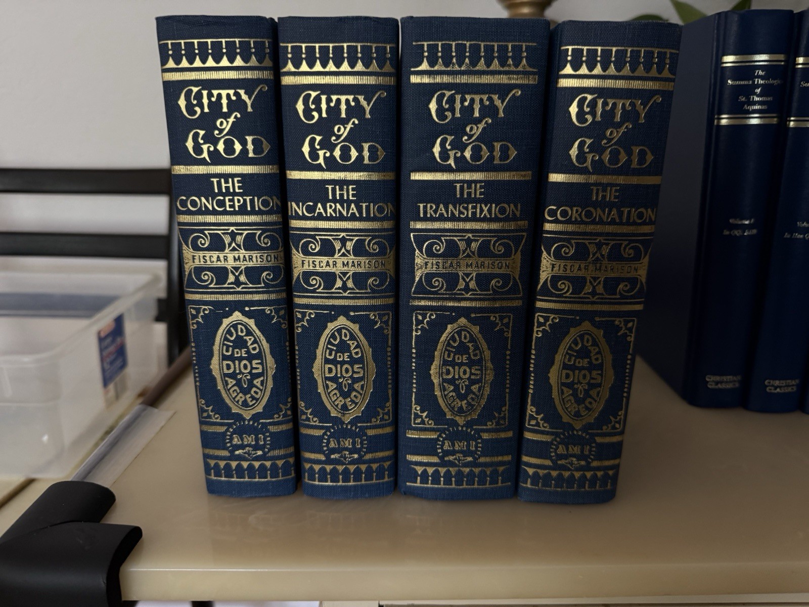 Mystical City of God: Volume I-IV Set Hardcover B33