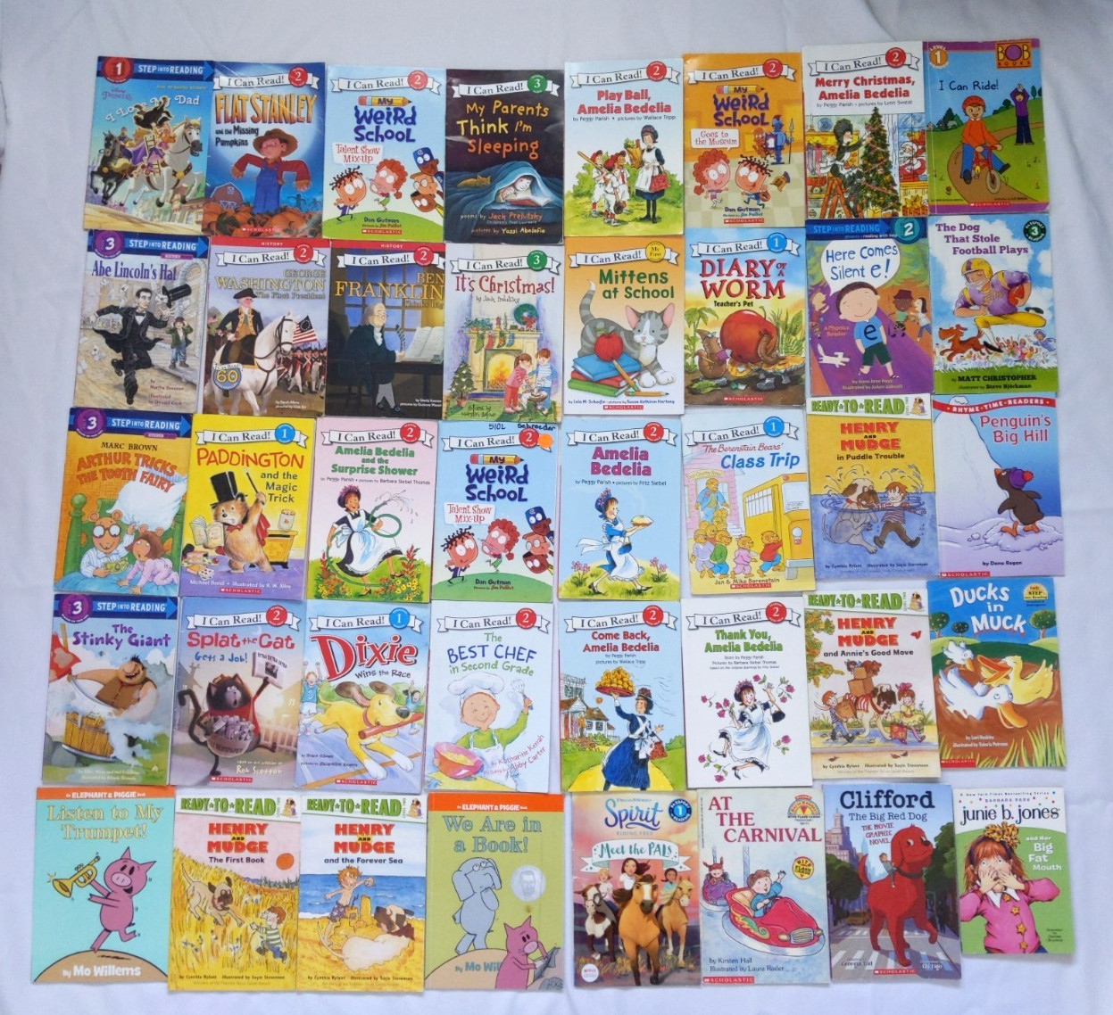 Children’s Book Lot of 40 Picture Books Early Readers Story Time Bedtime Mixed