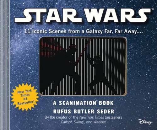 Star Wars: A Scanimation Book: Iconic Scenes from a Galaxy Far, Far – GOOD