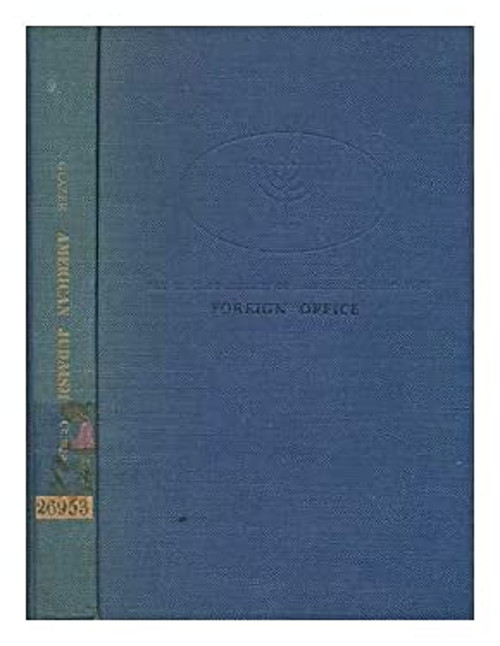 American Judaism History of American Civilization GLAZER LOUIS