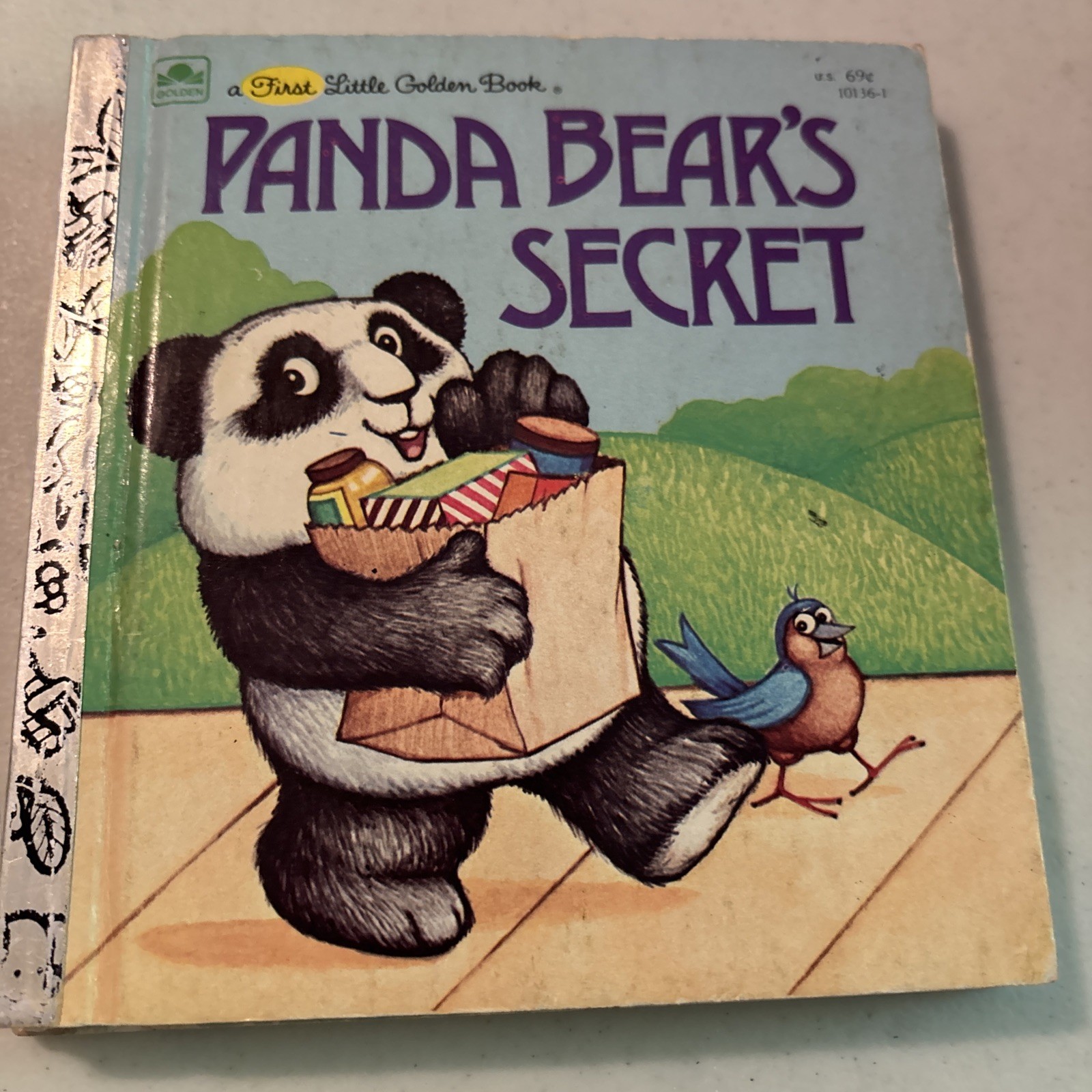 Vintage Lot 11 First Little Golden Books 5.5” Bambi Alice Panda Max Hen Prayers