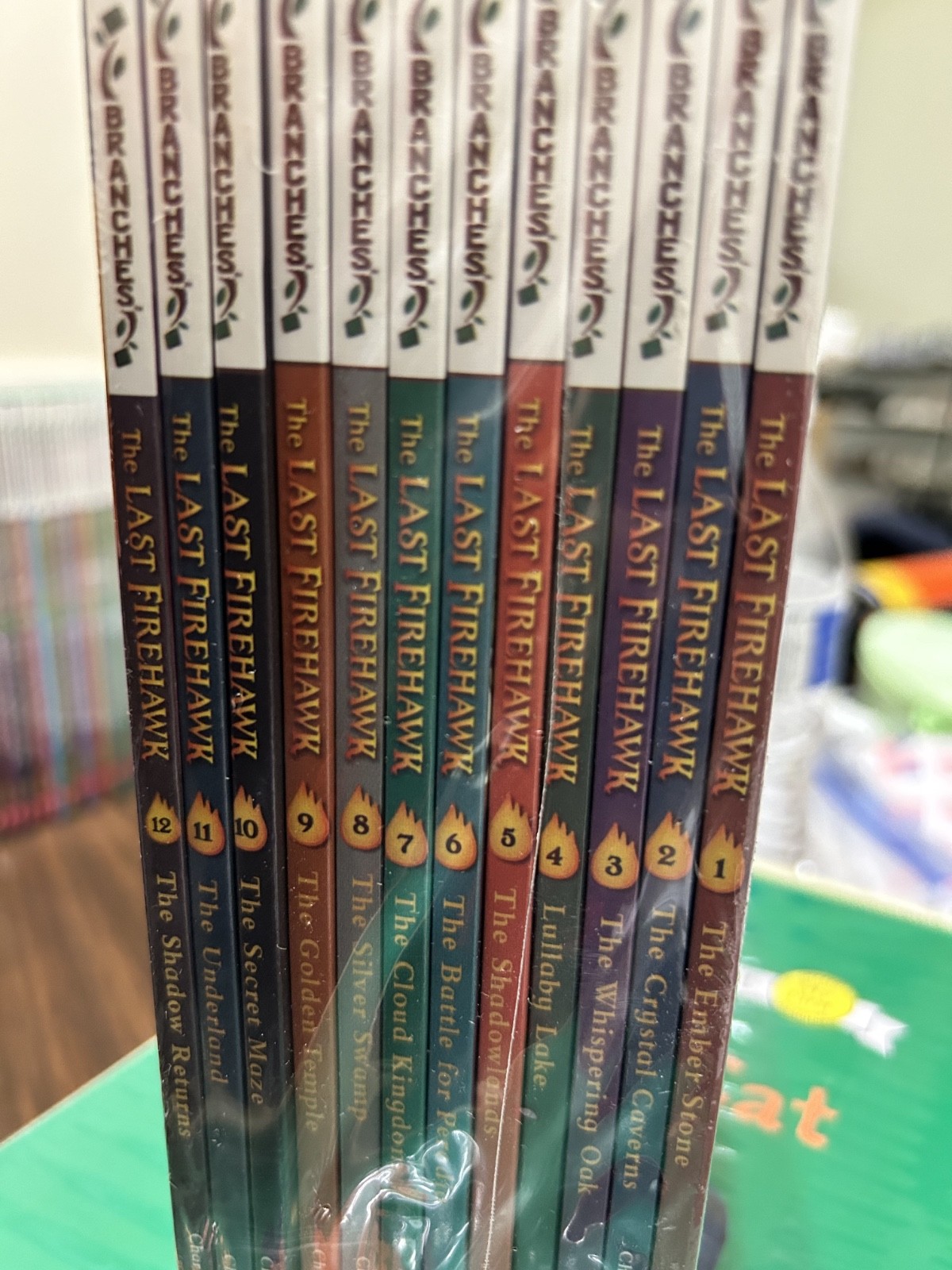 The Last Firehawk Collection 1-12 Books Series Collection Set By Katrina Charman
