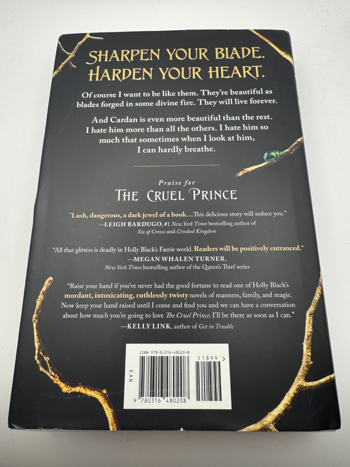Cruel Prince SIGNED BOOK Holly Black B&N EXCLUSIVE ED. Hardcover 1ST PRINTING