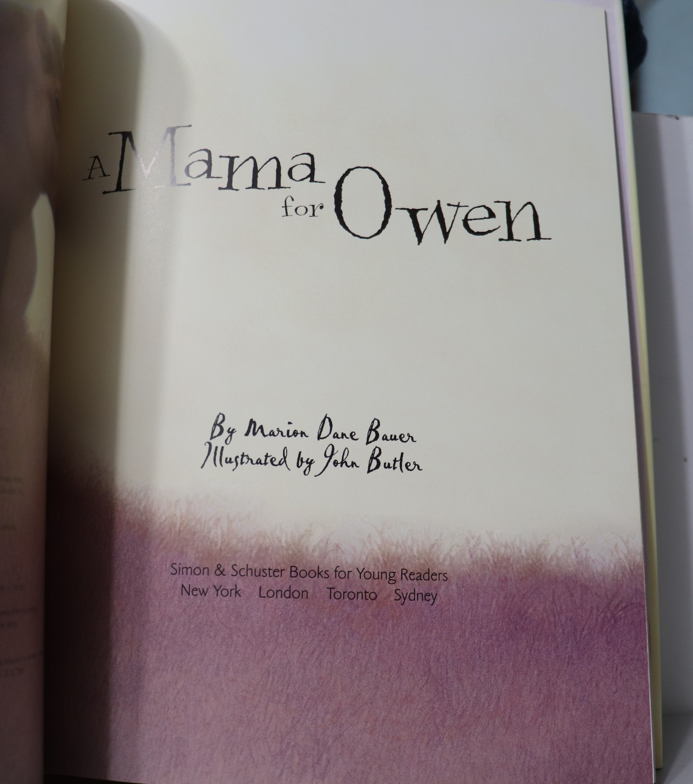 A Mama for Owen by Marion Dane Bauer (2007, Hardcover)