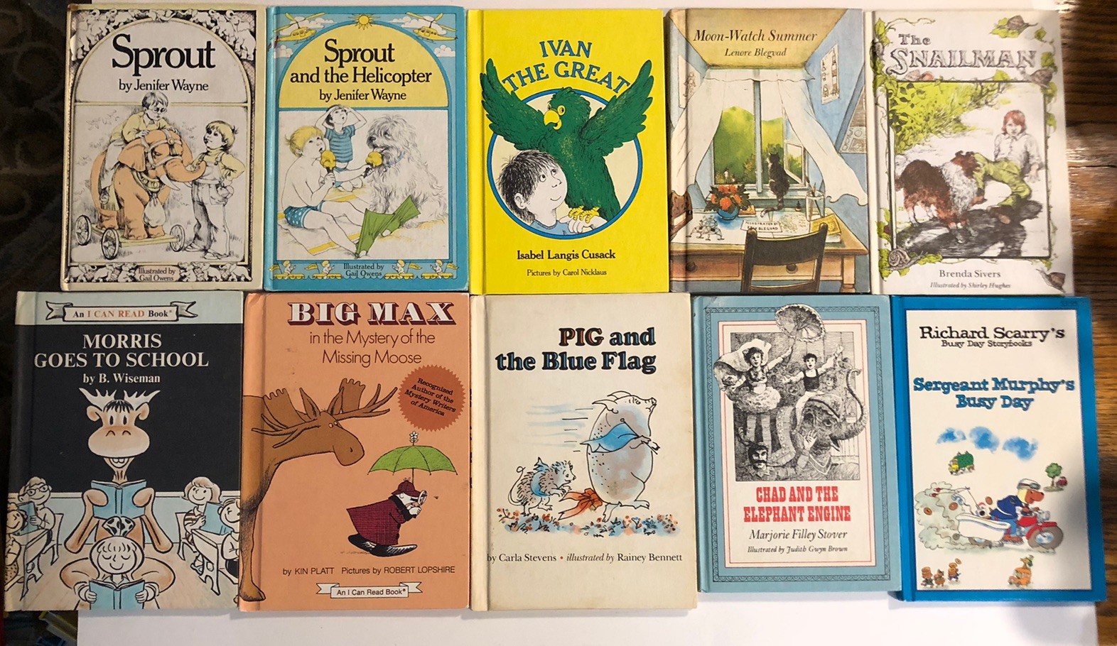 Weekly Reader I Can Read Books Lot Of 10 Vintage Early Harper Kids Book 1970s