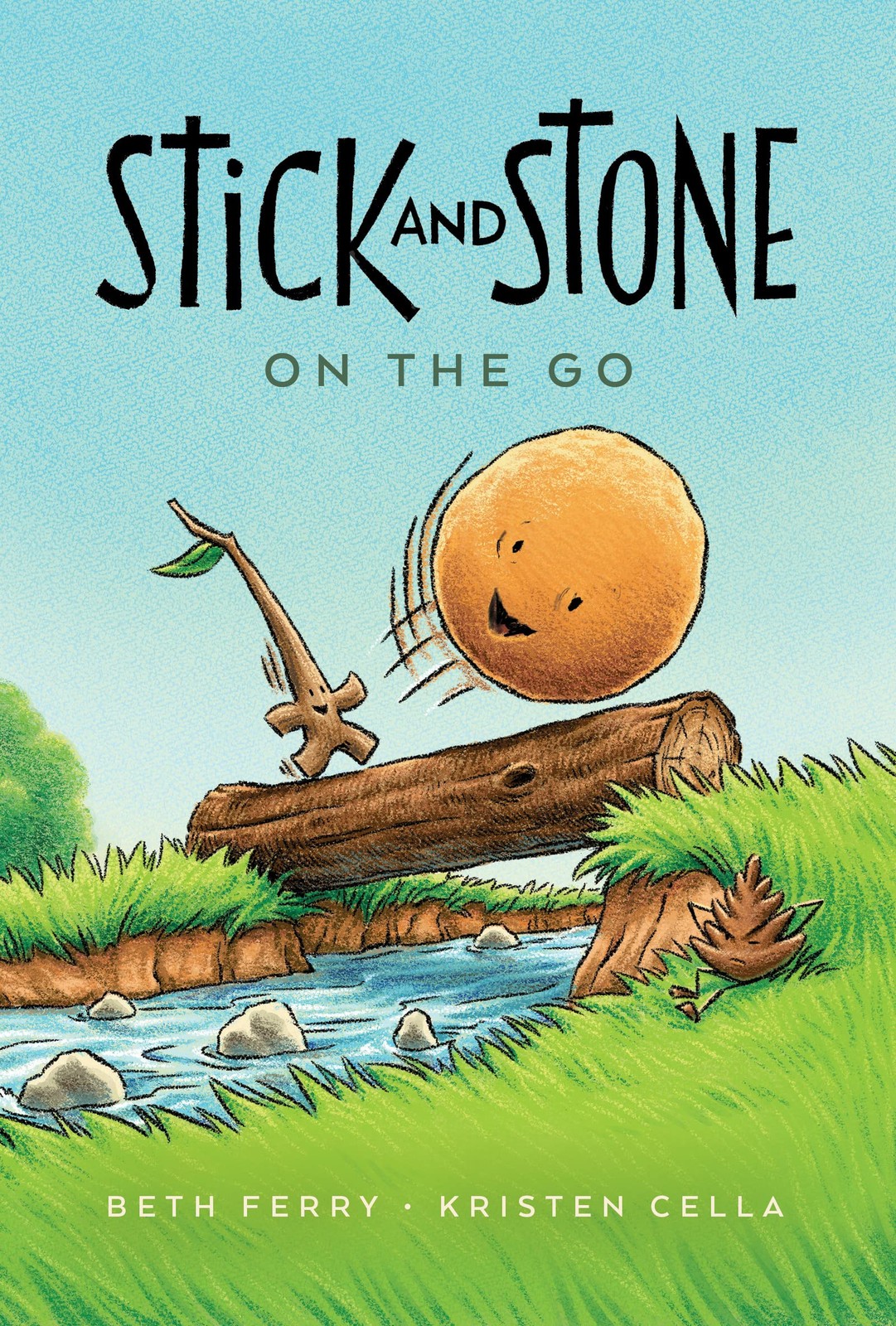Stick and Stone on the Go: A Graphic Novel – hardcover Ferry, Beth|Cella, Kr…