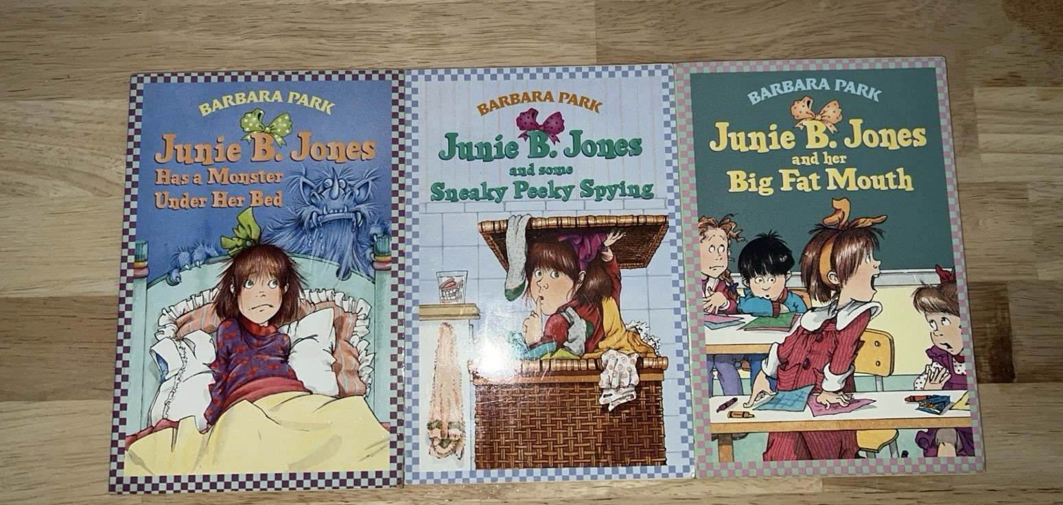 Junie B. Jones by Barbara Park 7 Paperback Books Ages 4-8 School Girls’ Interest