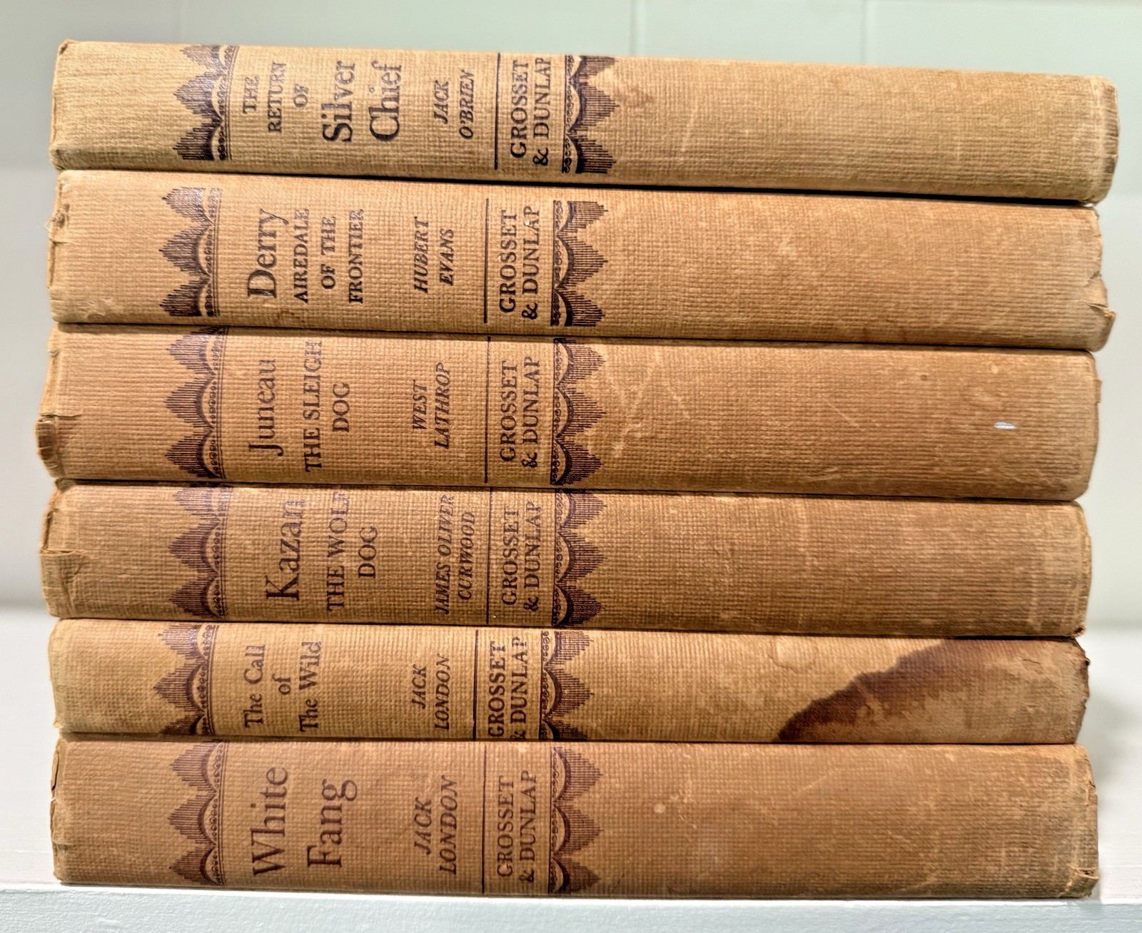 Famous Dog Stories Jack London White Fang Call of The Wild; Juneau; Kazan; Derry