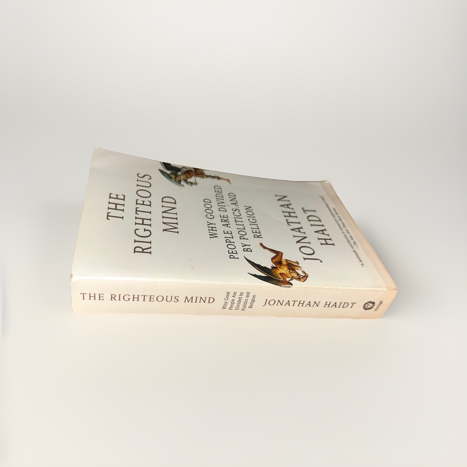 Jonathan Haidt The Righteous Mind Paperback Nonfiction