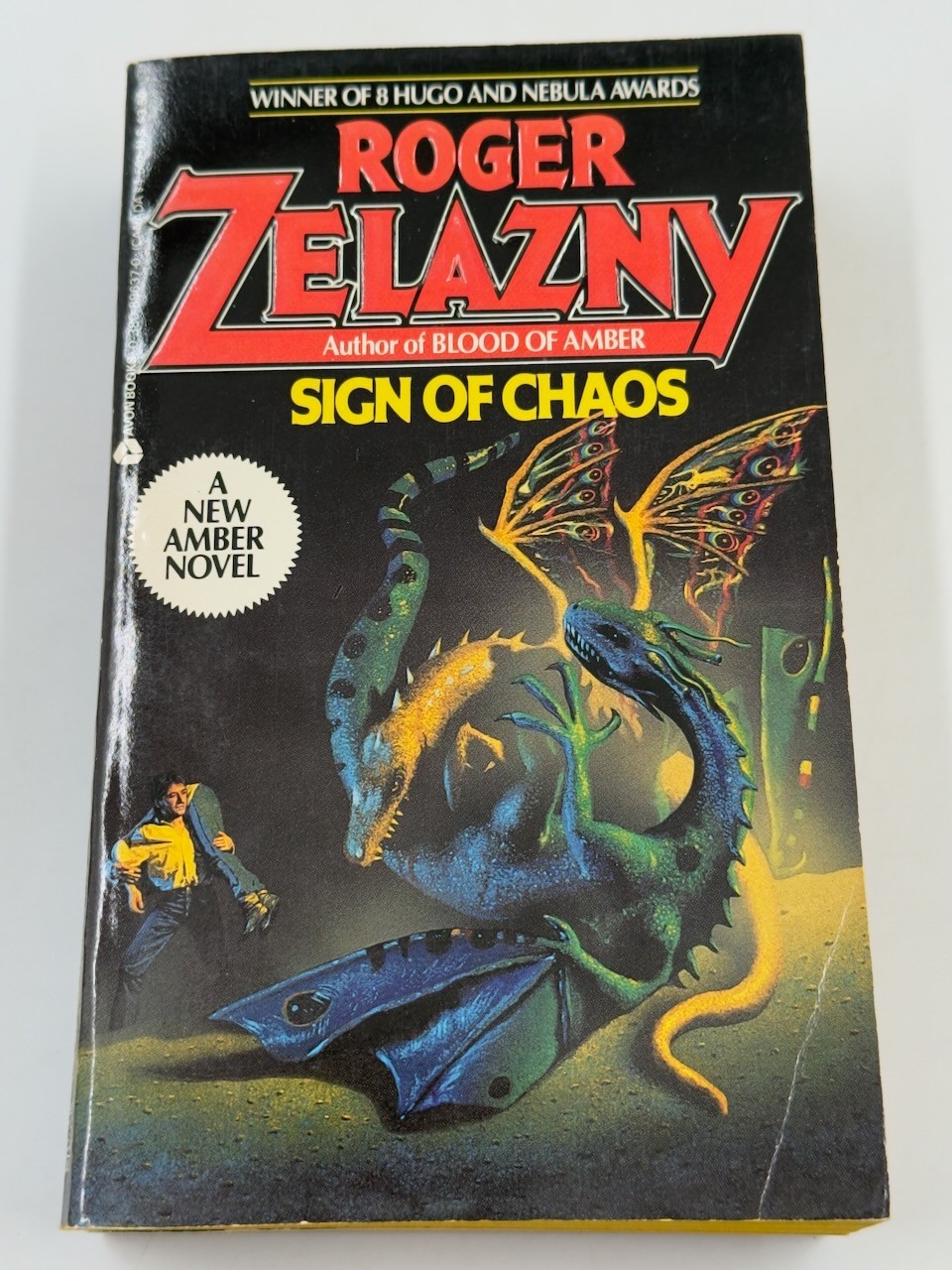 Roger Zelazny Chronicles of Amber 2nd Series Avon FE PB Various Titles 80s 90s