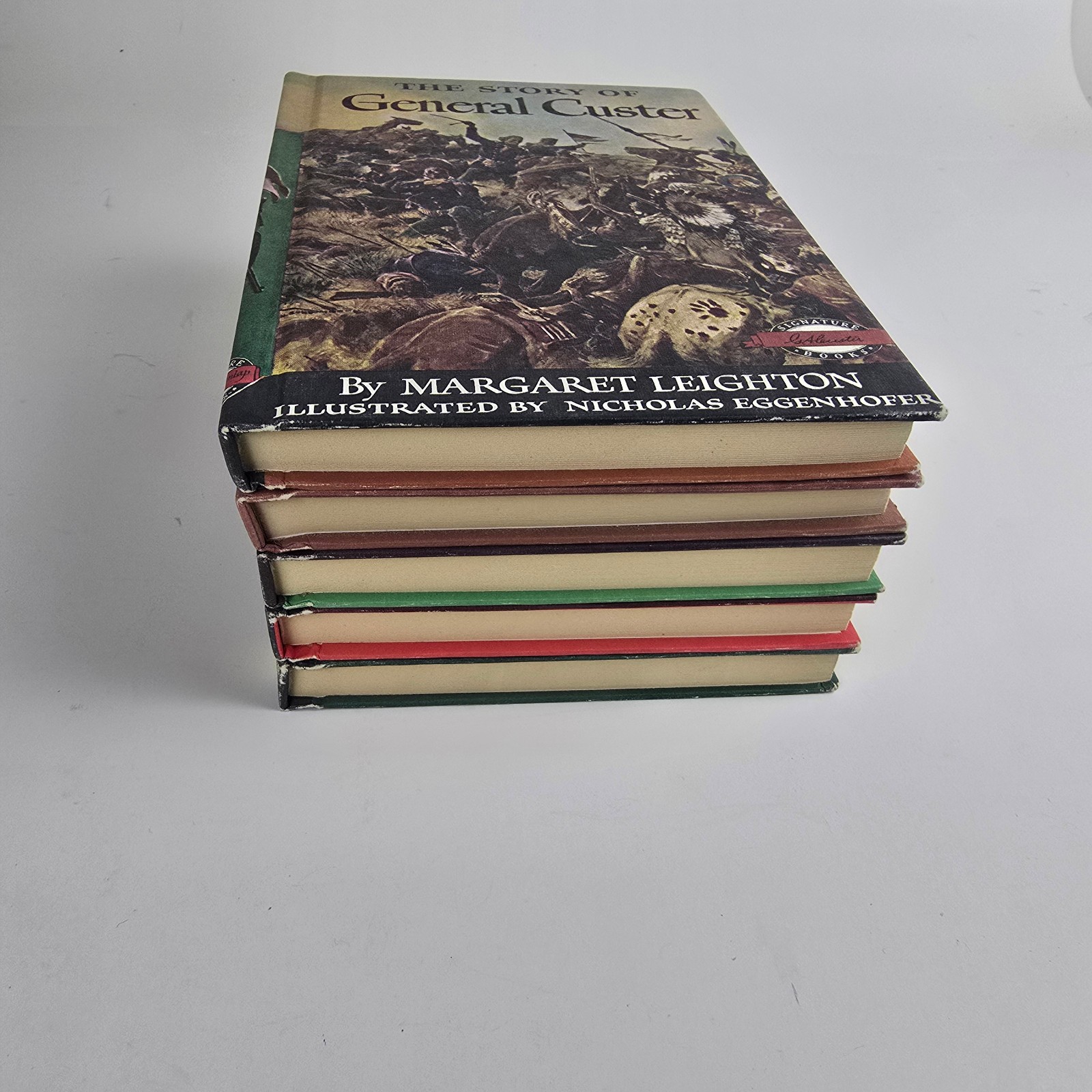 Grosset & Dunlap Weekly Reader Signature Books Lot of 5 HC Historical Geronimo