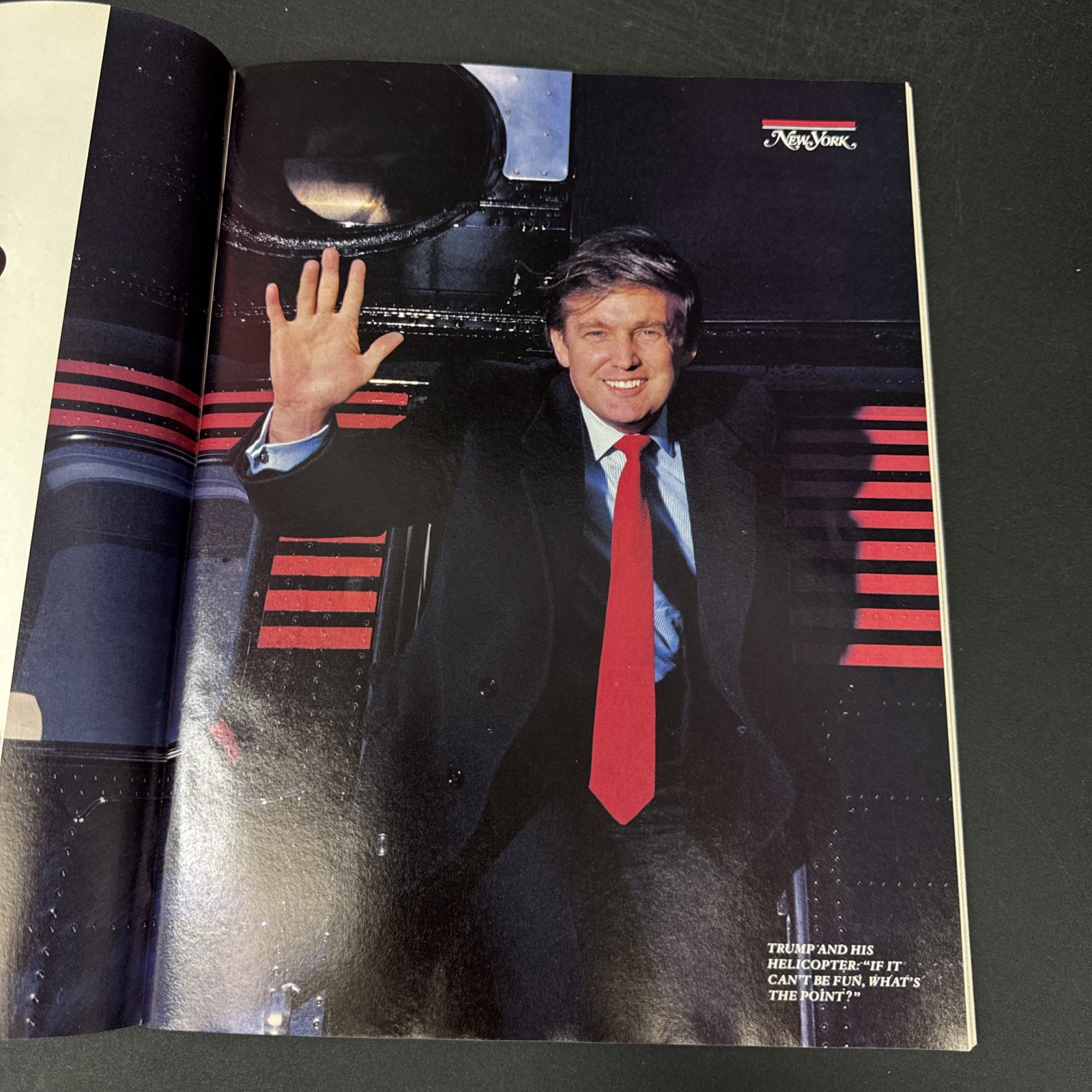 New York Magazine November 16, 1987; Trump “A week in the life”