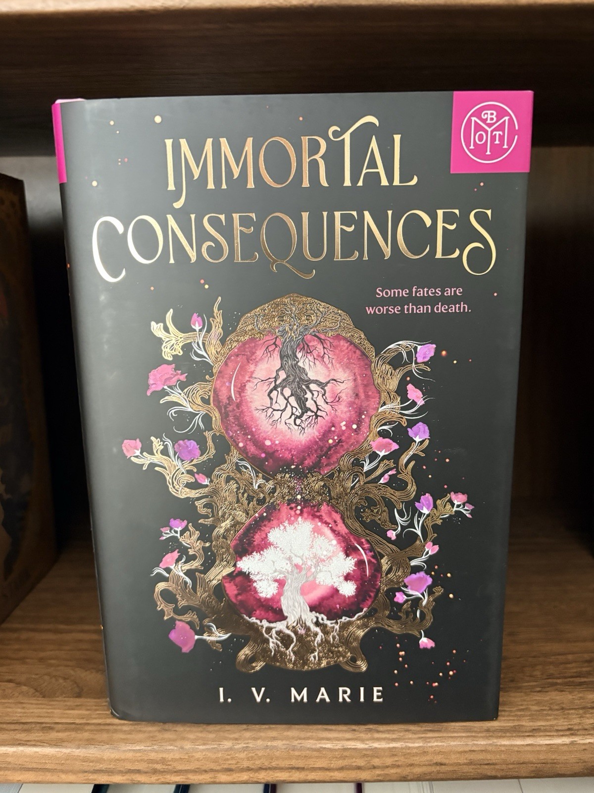 Immortal Consequences Hardcover BOTM Edition August 2025 By I.V. Marie