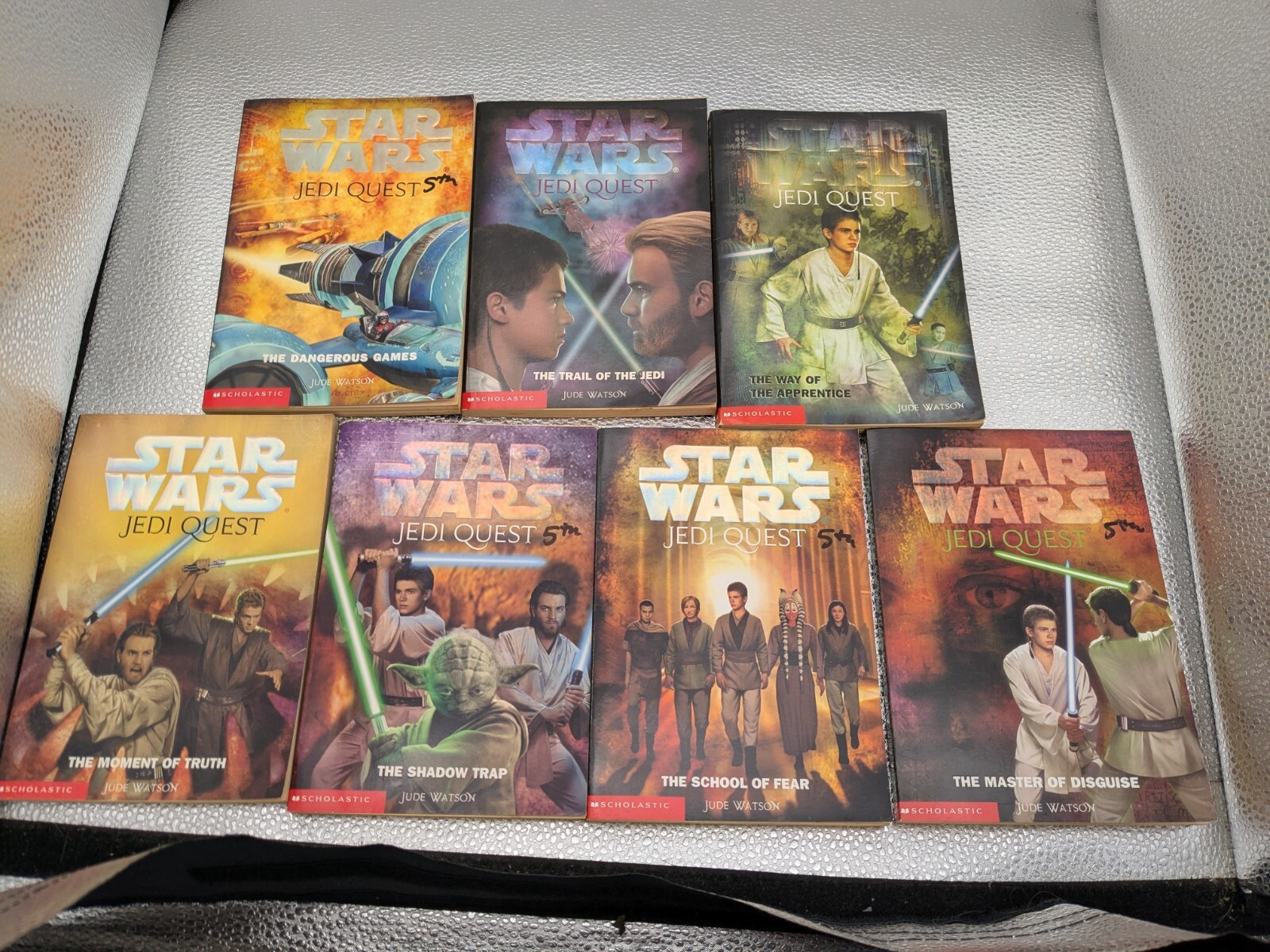 Lot: 24 Star Wars YA Fiction Books, Various Series (Jedi Quest, Boba Fett Etc)