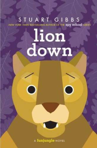 Lion Down (FunJungle) – Hardcover By Gibbs, Stuart – GOOD