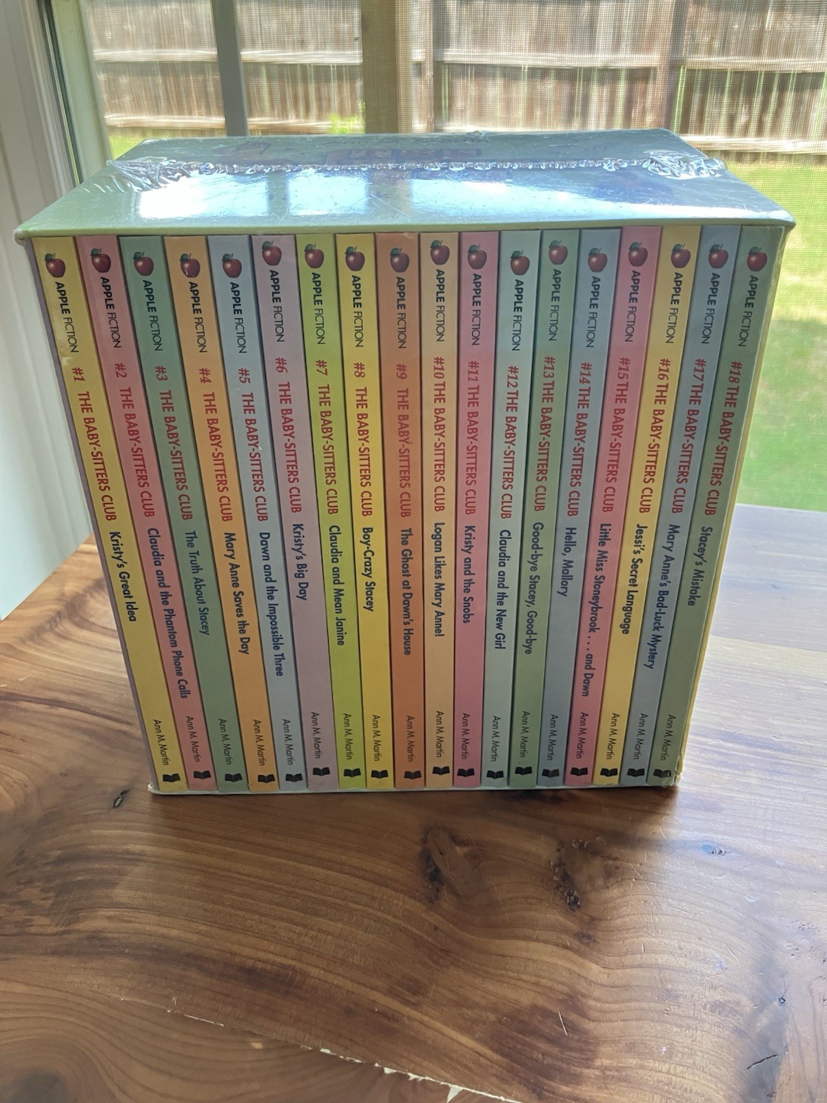 SEALED The Babysitters Club 18 Book Collection by Ann M. Martin #1-18 Imperfect