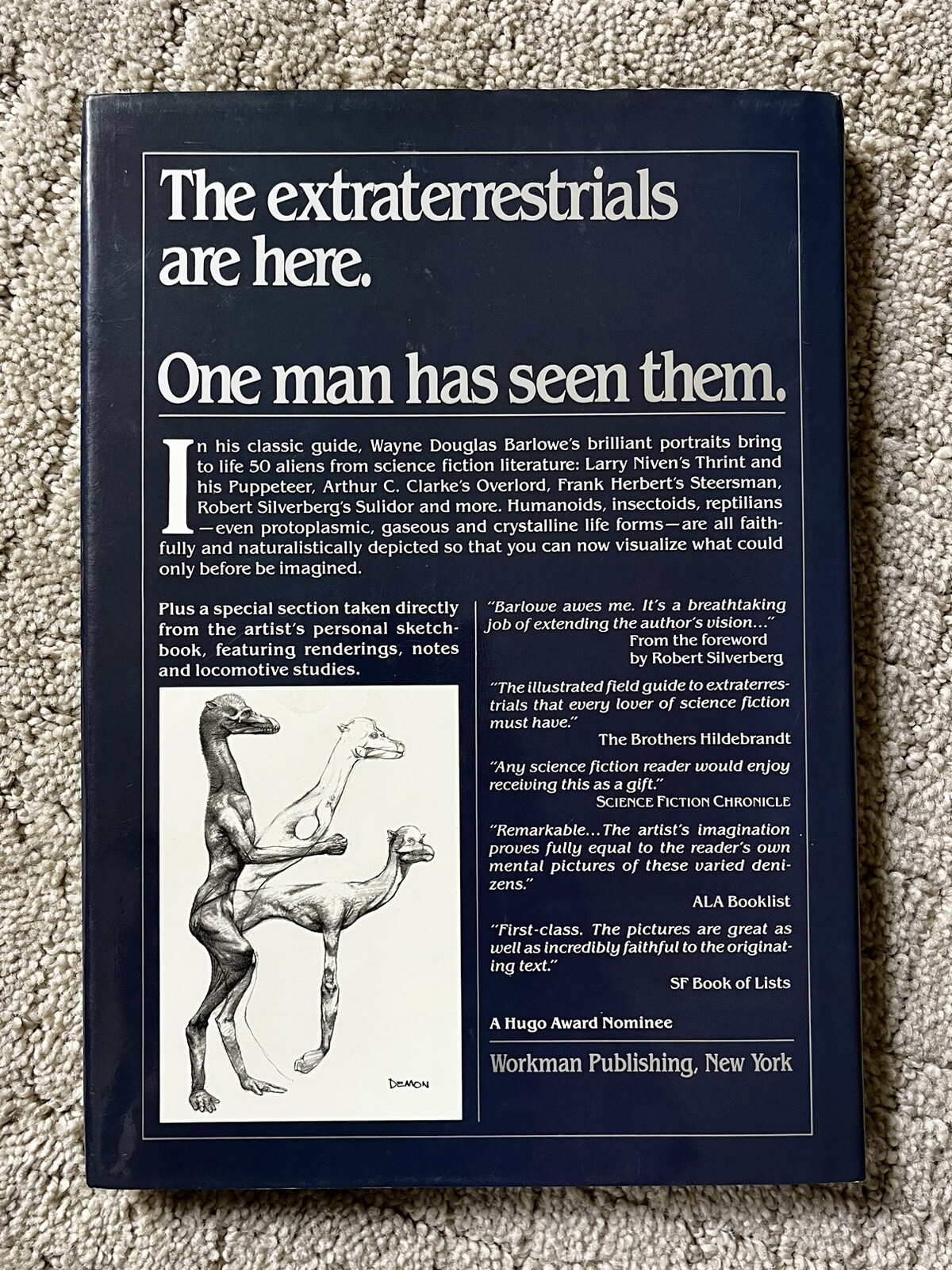 Barlowe’s Guide to Extra-Terrestrials by Wayne Barlowe & Ian Summers