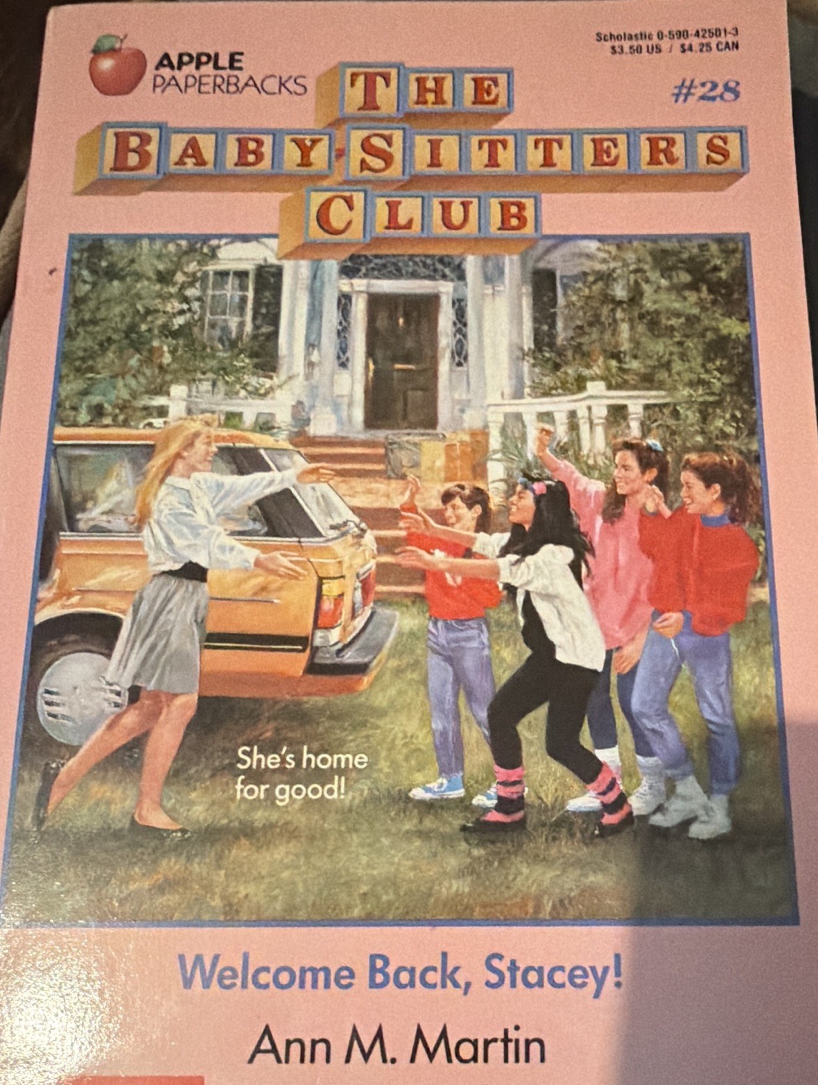 The Baby-Sitters Club #28 Welcome Back, Stacey! Ann M. Martin PB Ex-Library