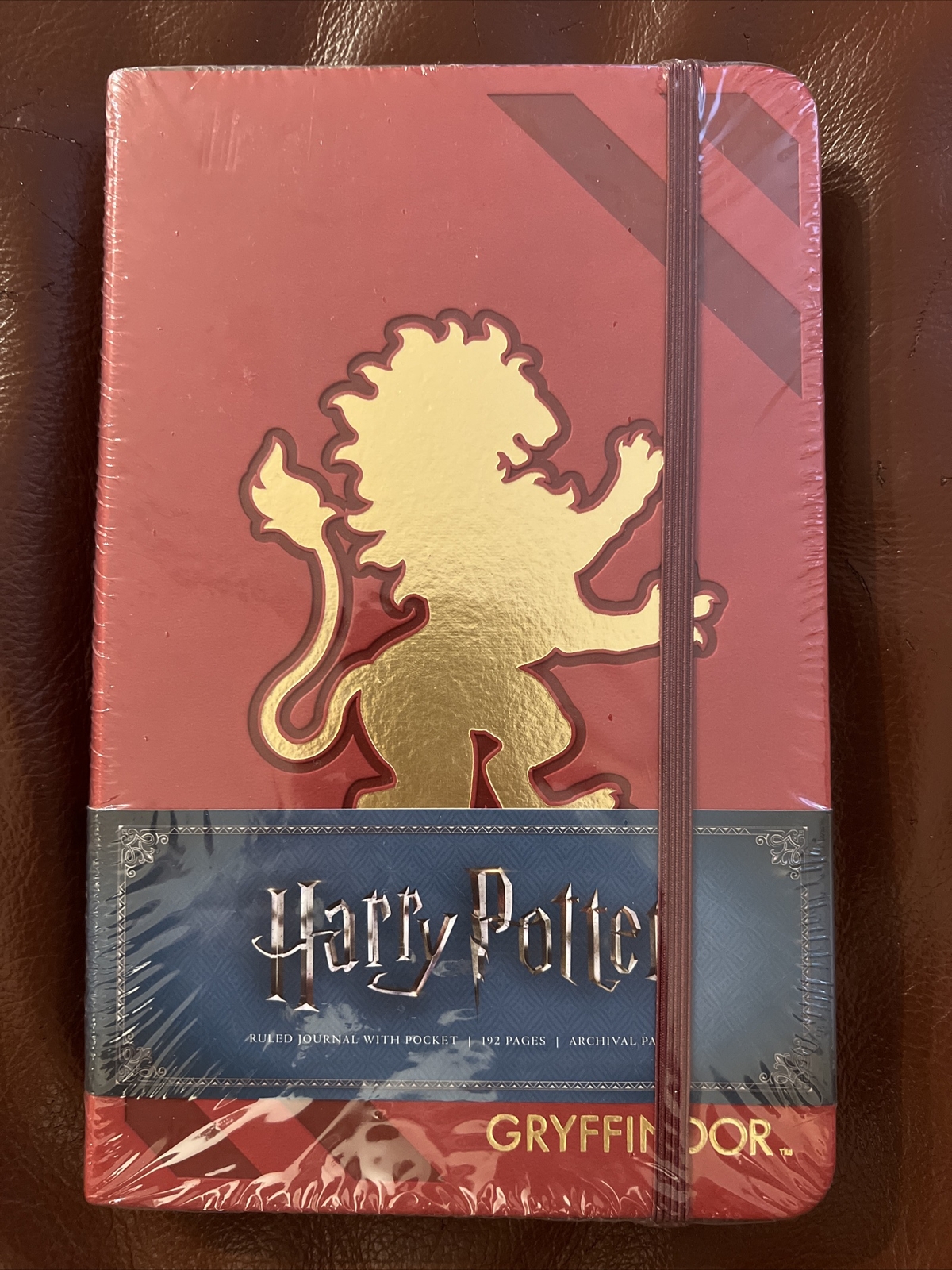 Harry Potter: Gryffindor Hardcover Ruled Journal Insight 192 Pages NEW SEALED