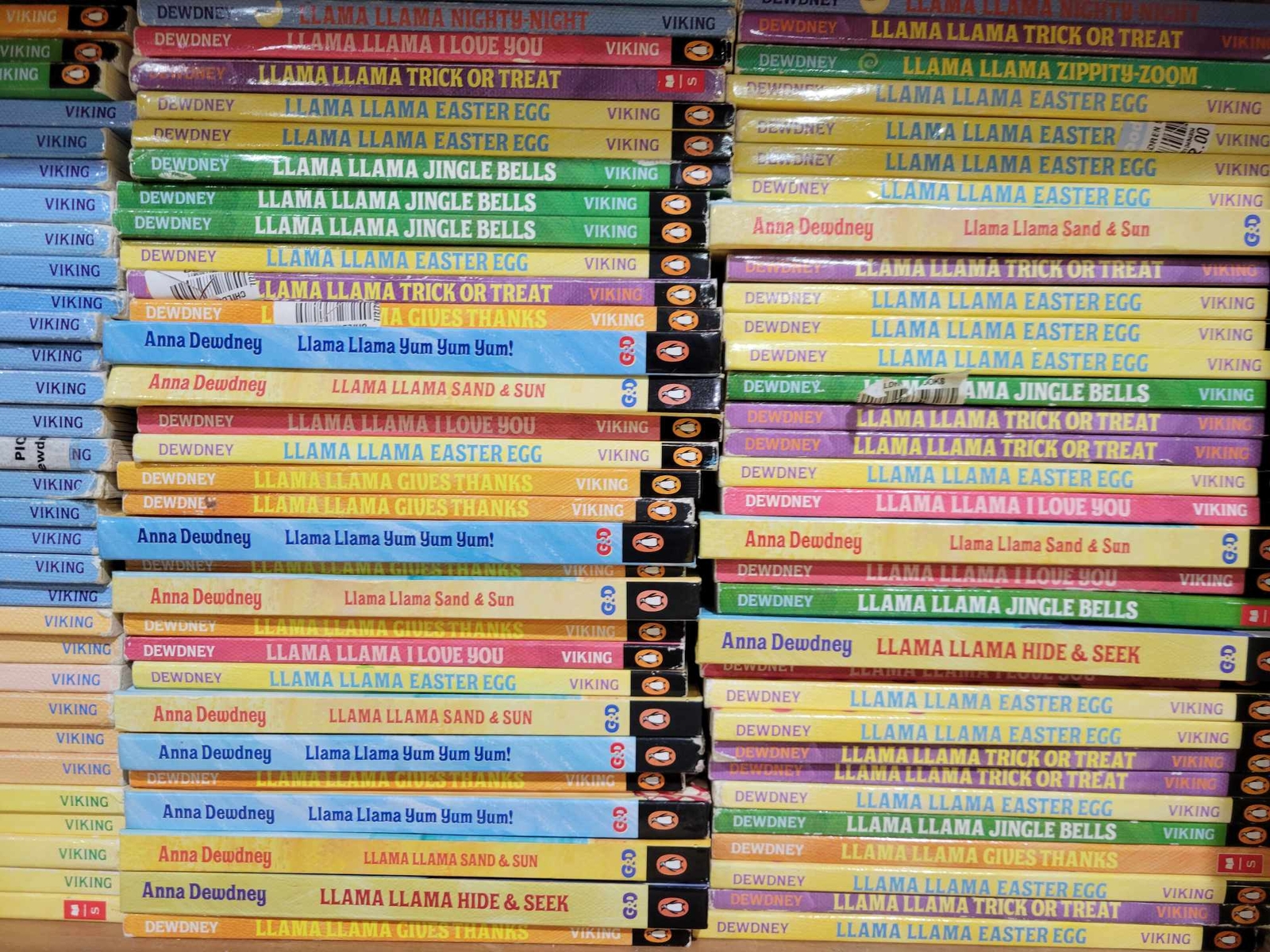 Lot of 10 Anna Dewdney Llama Llama Board Books for Children’s/Kids “Random”