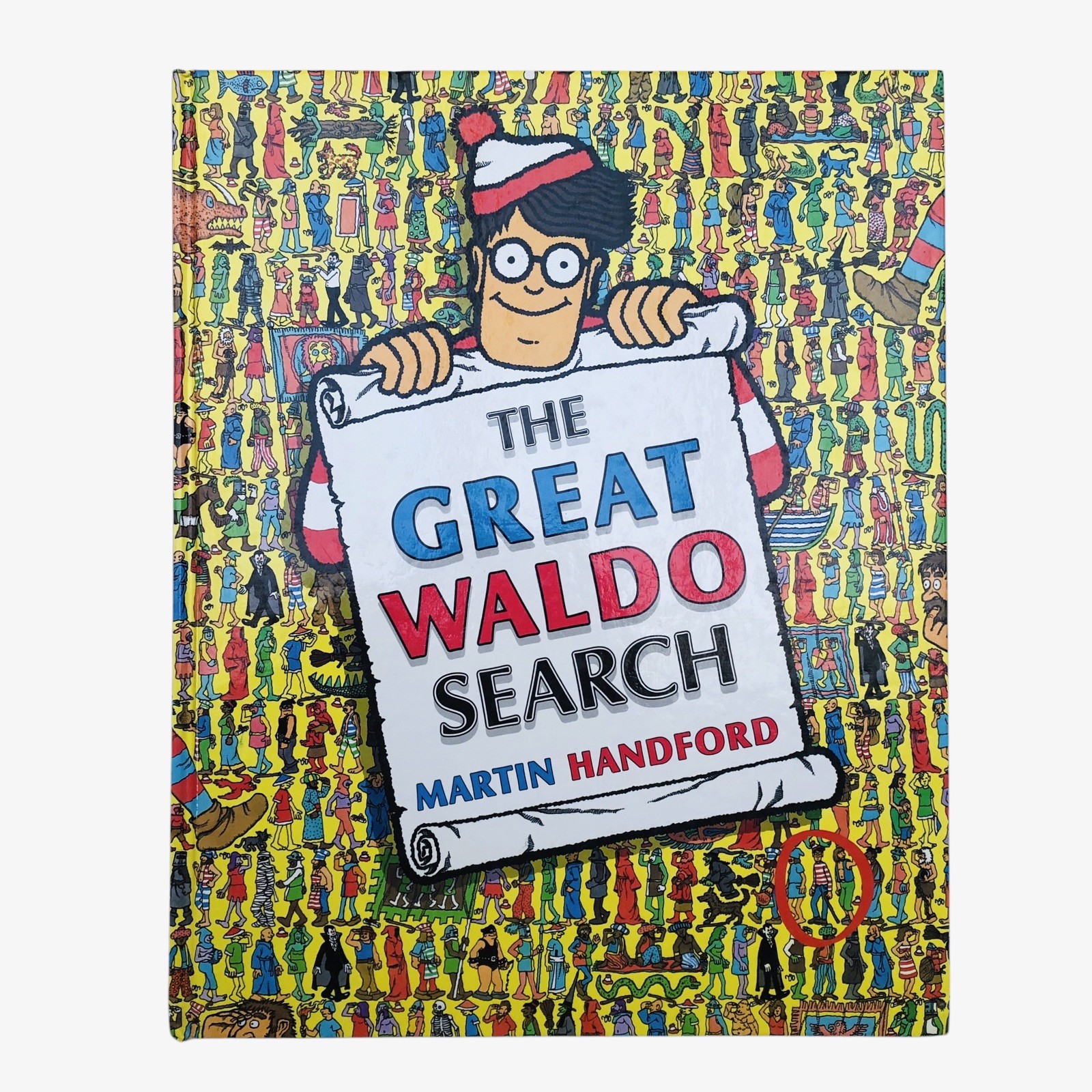 THE GREAT WALDO SEARCH 1989 – First Edition Hardcover Book Martin Hanford