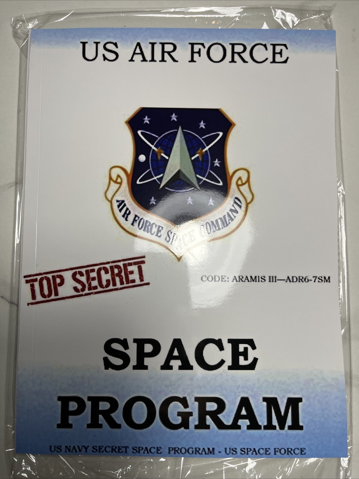 US AIR FORCE SECRET SPACE PROGRAM