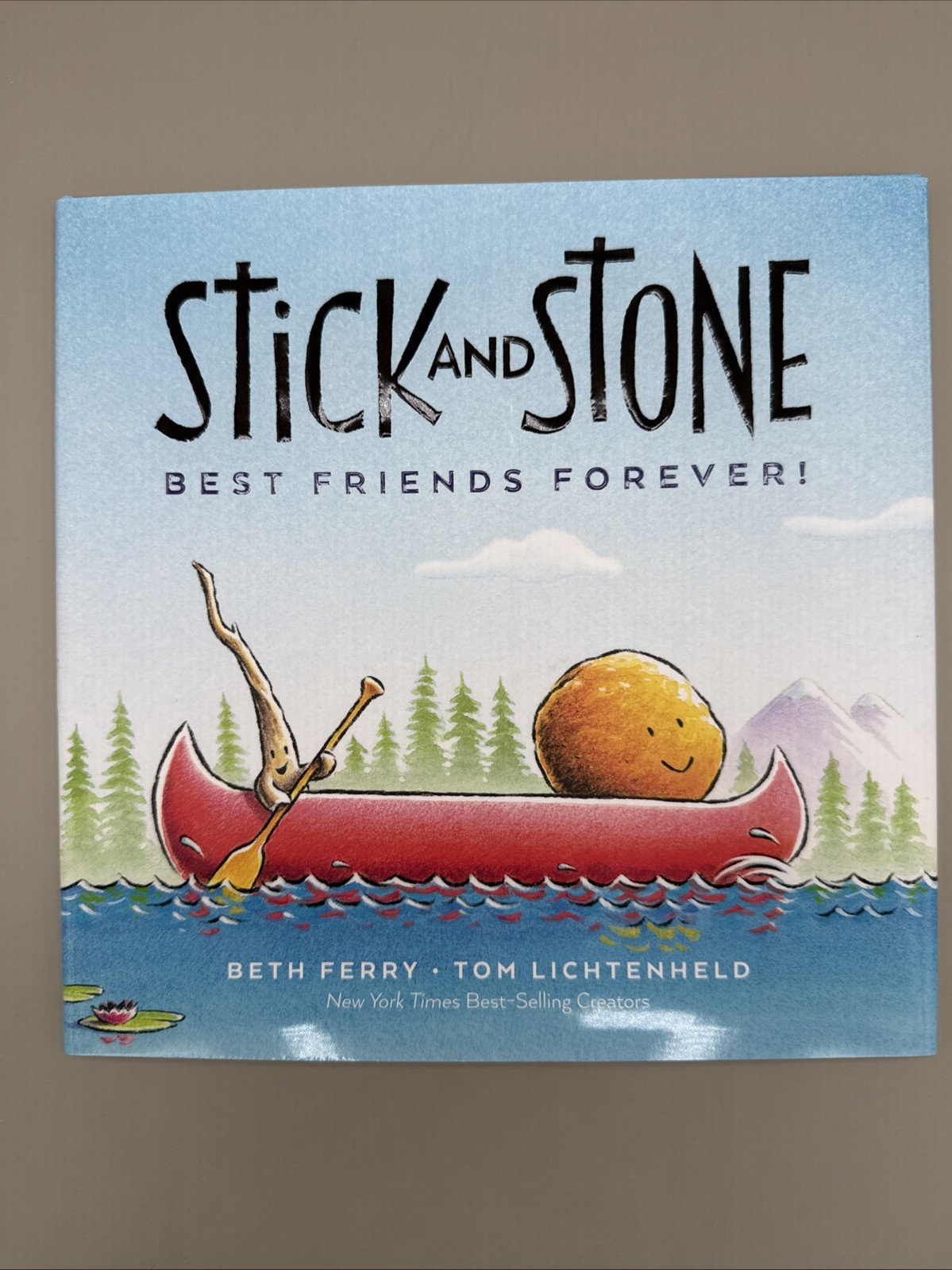 Stick and Stone: Best Friends Forever! by Beth Ferry, Hardcover Book, NEW
