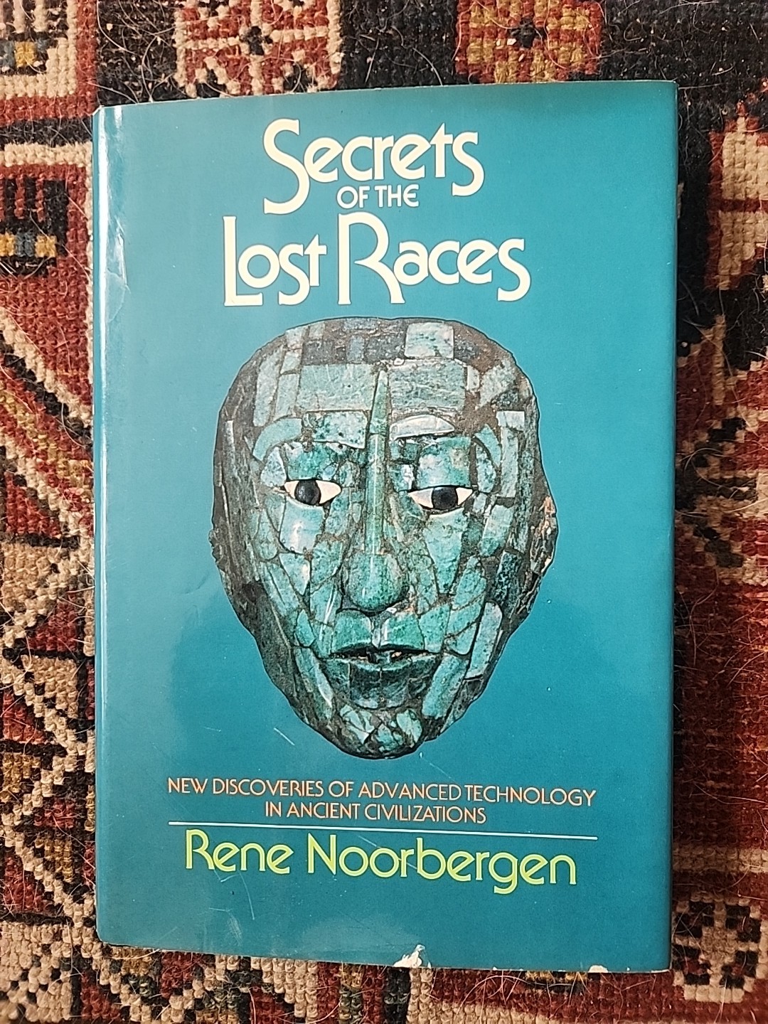 Secrets of the Lost Races Rene Noorbergen 1977 HBDJ Ancient Aliens 1st Edition