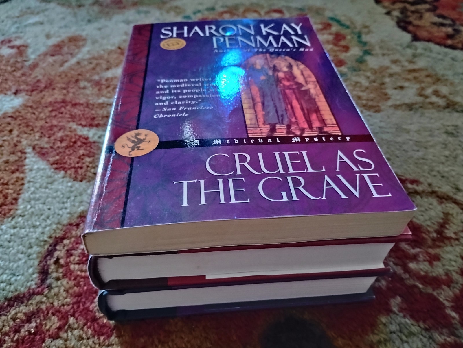 Lot of 3 HC PB by Sharon Kay Penman: Prince of Darkness, Dragon’s Lair, Cruel as