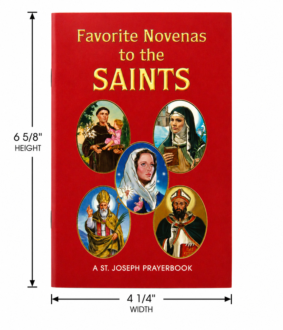 Favorite Novenas to the Saints Paperback Prayer Book By Lawrence G Lovasik