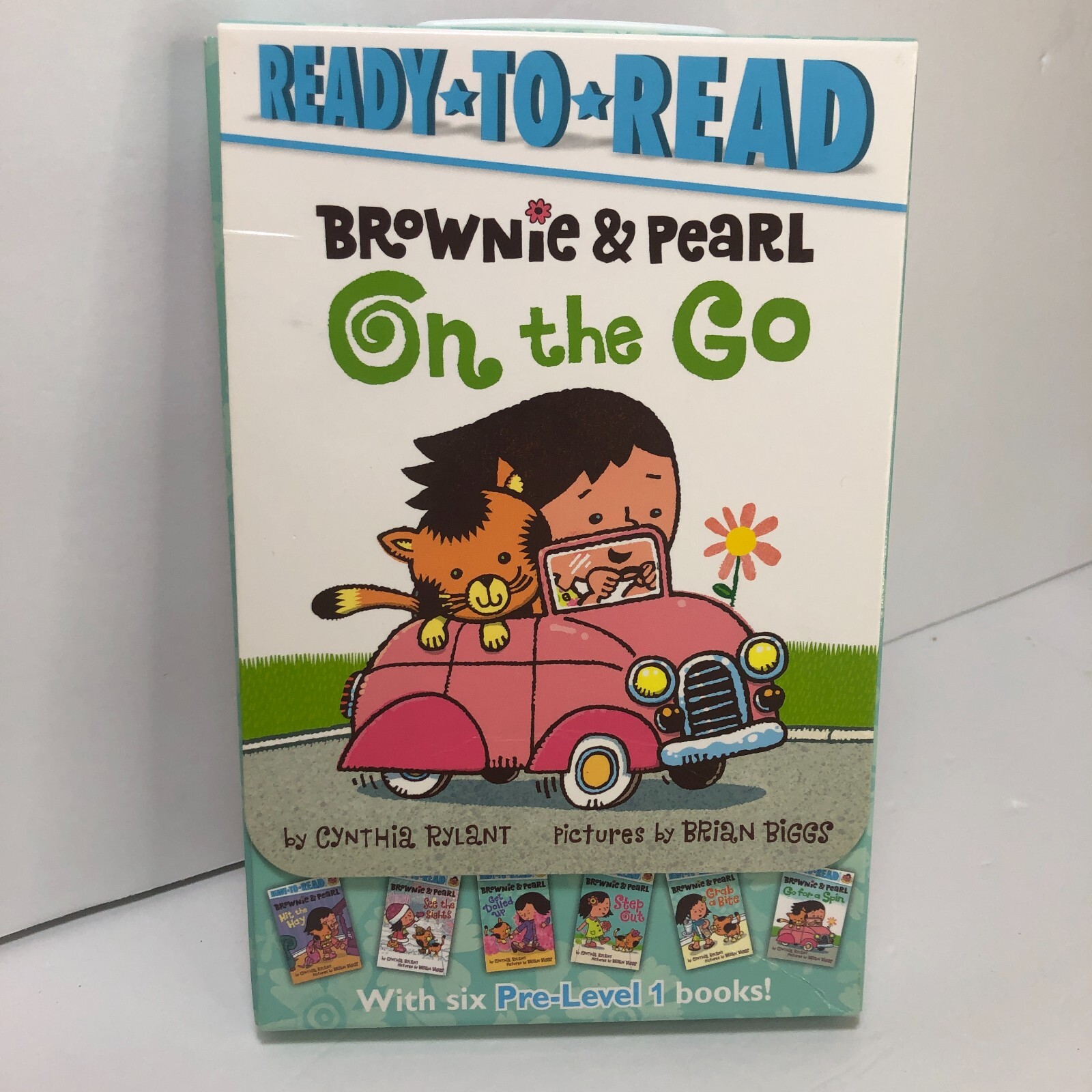 BROWNIE AND PEARL SERIES: ON THE GO Pre-Level 1 Boxed Collection of 6 PB Books