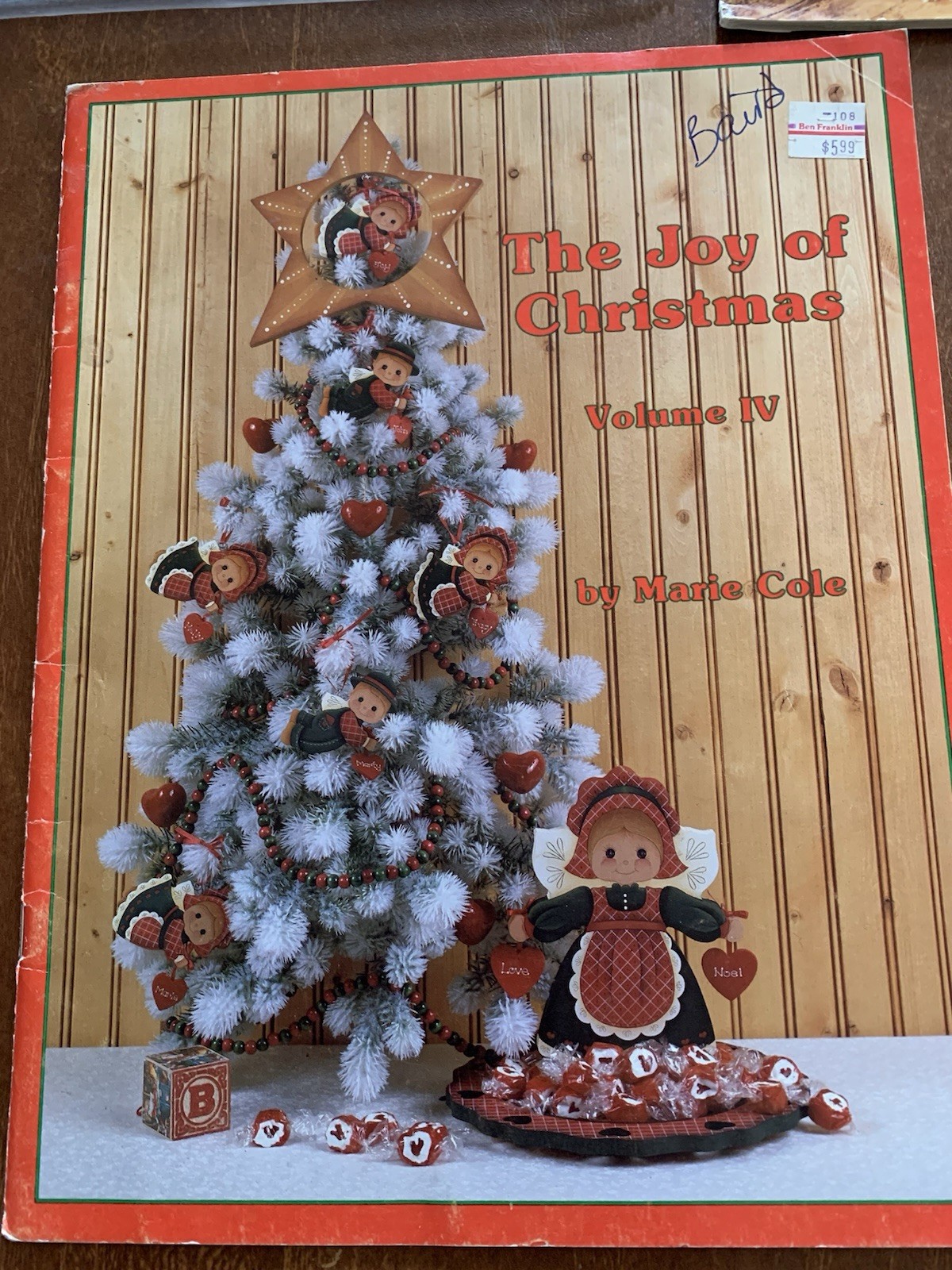 The Joy of Christmas Vol. IV Painting Projects Craft Book Marie Cole