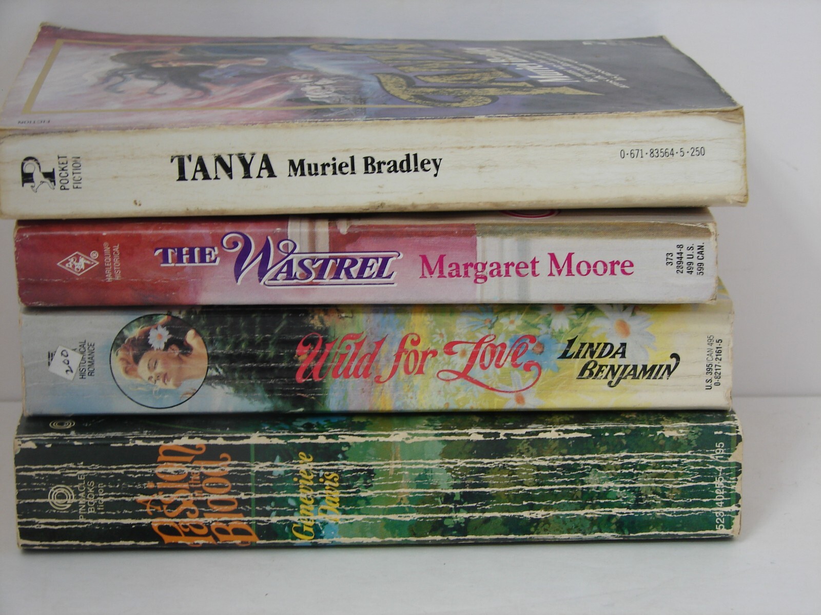 Lot Of 4, Historical Romance, by Misc. Writer’s ( PB Books) 7030