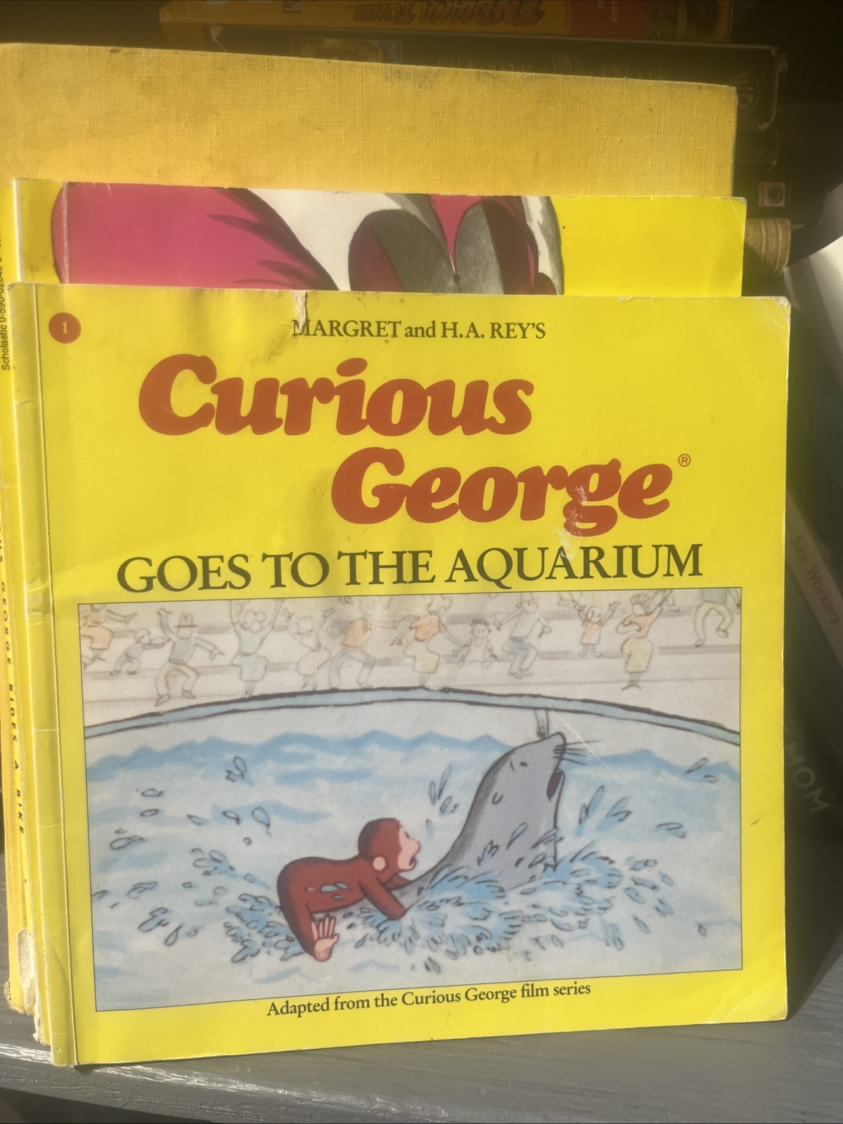The Complete Adventures of Curious George + The Stars 1962 DJ HA Rey HC Book Lot