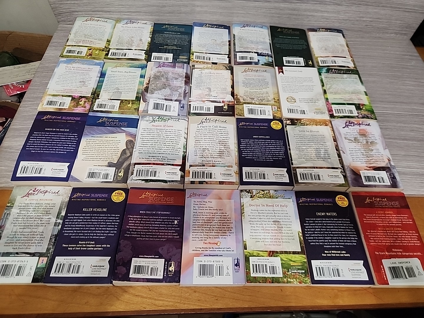 Lot of 28 Assorted Paperback Books, Novels Mixed Genres/Authors/Titles