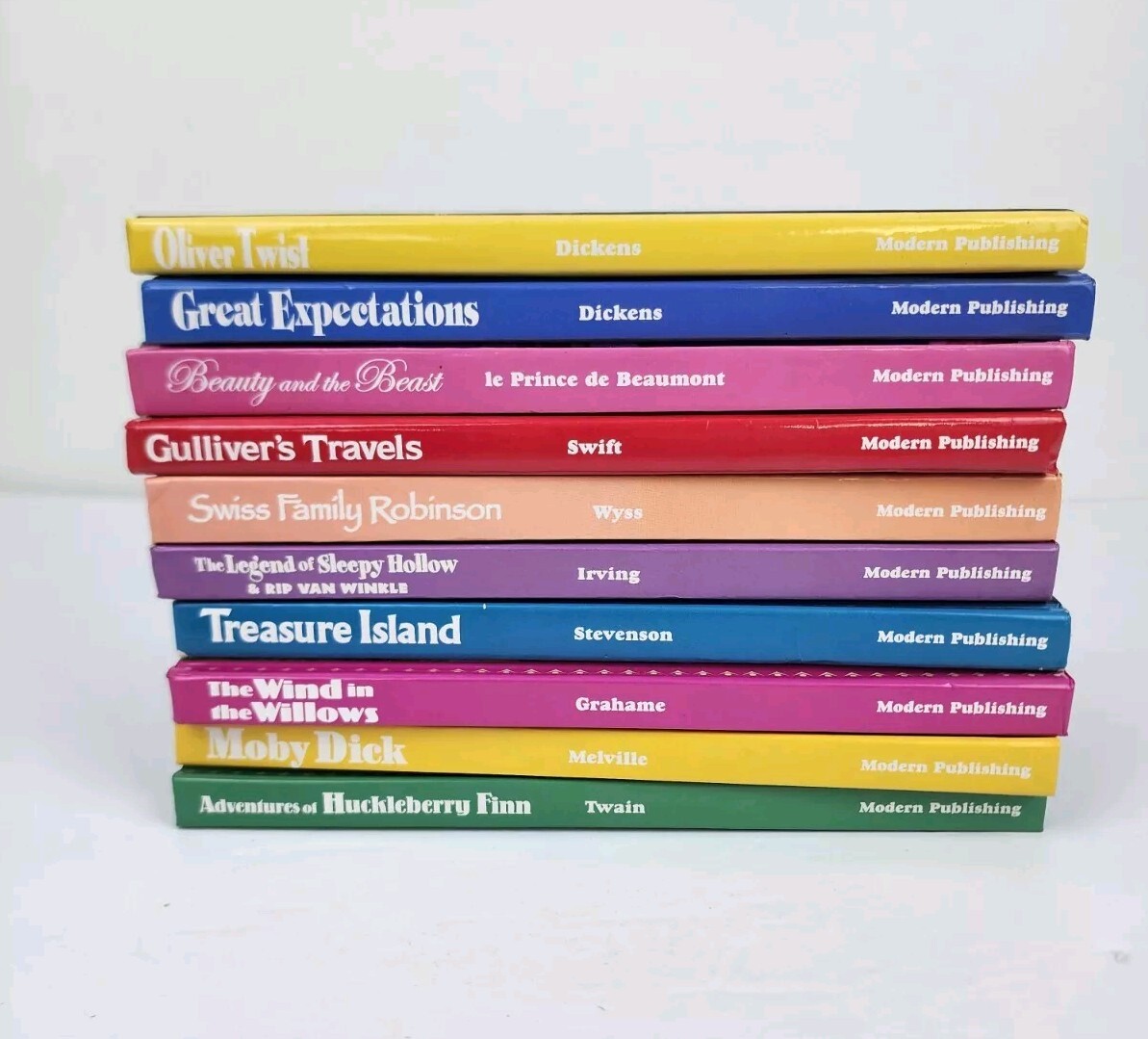 Lot of 10 Treasury of Illustrated Classics Modern Publishing Hardcover VGC