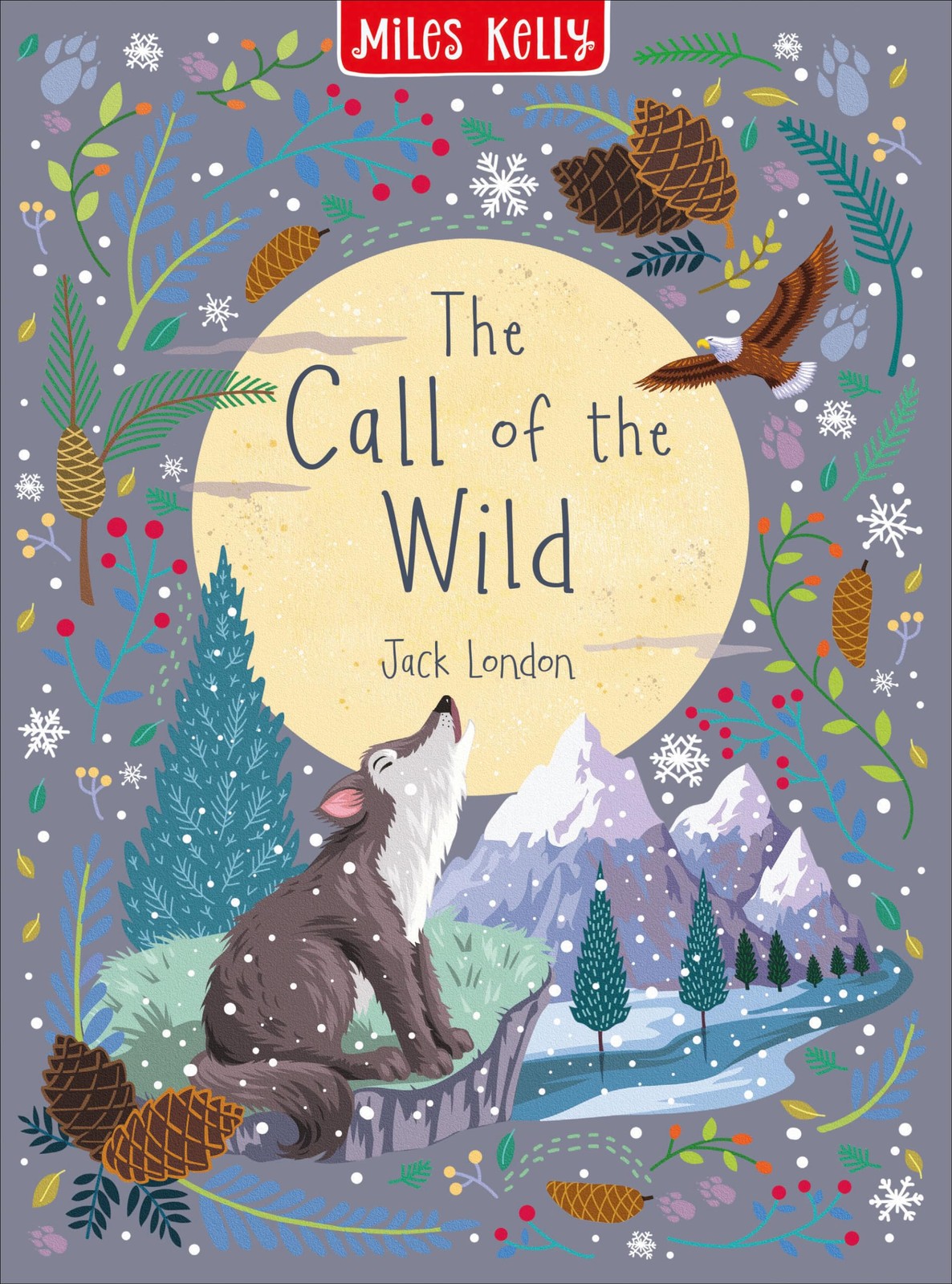 The Call of the Wild: A captivating illustrated classic adventure story book…