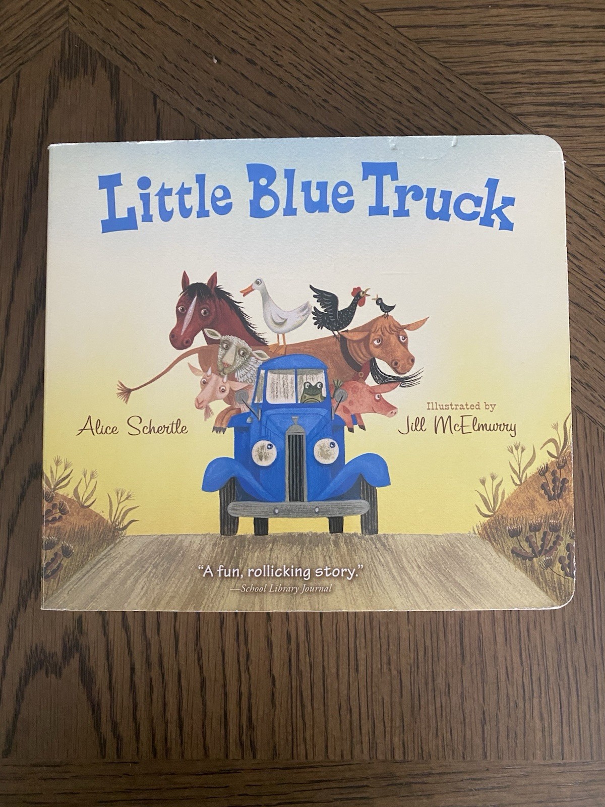 Little Blue Truck Board Book by Alice Schertle, Jill McElmurry, HMH
