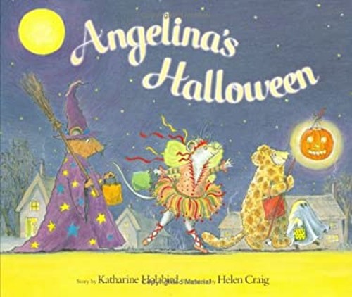 Angelina’s Halloween Hardcover Katharine Holabird