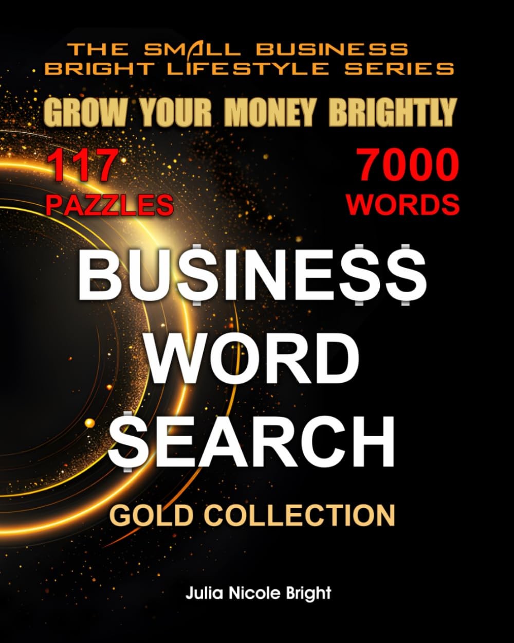 BUSINESS WORD SEARCH: GROW YOUR MONEY BRIGHTLY | GOLD COLLECTION of BUSINESS…