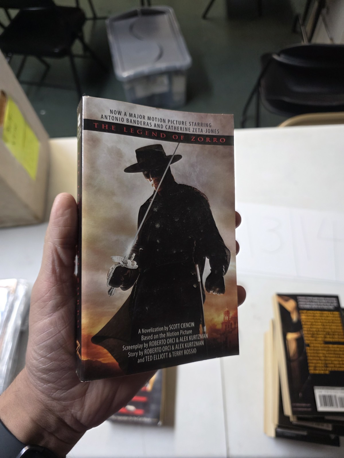 The Legend of Zorro by Scott Ciencin 2005 PB Movie Tie-In