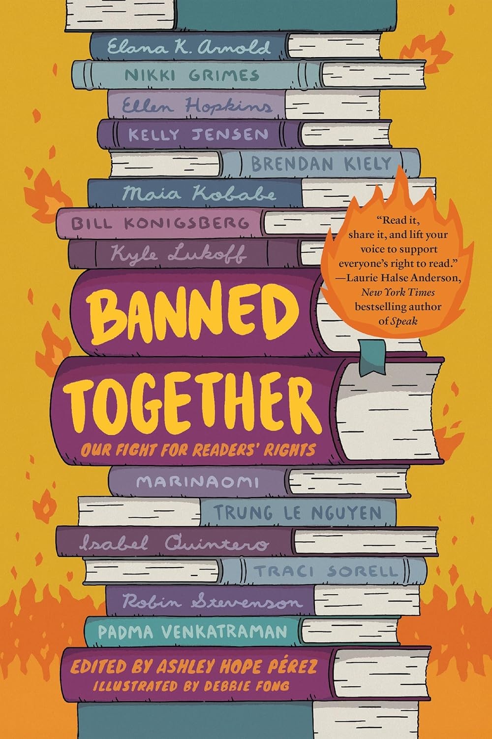 Banned Together: Our Fight for Readers’ Rights Hardcover by Ashley Hope Perez
