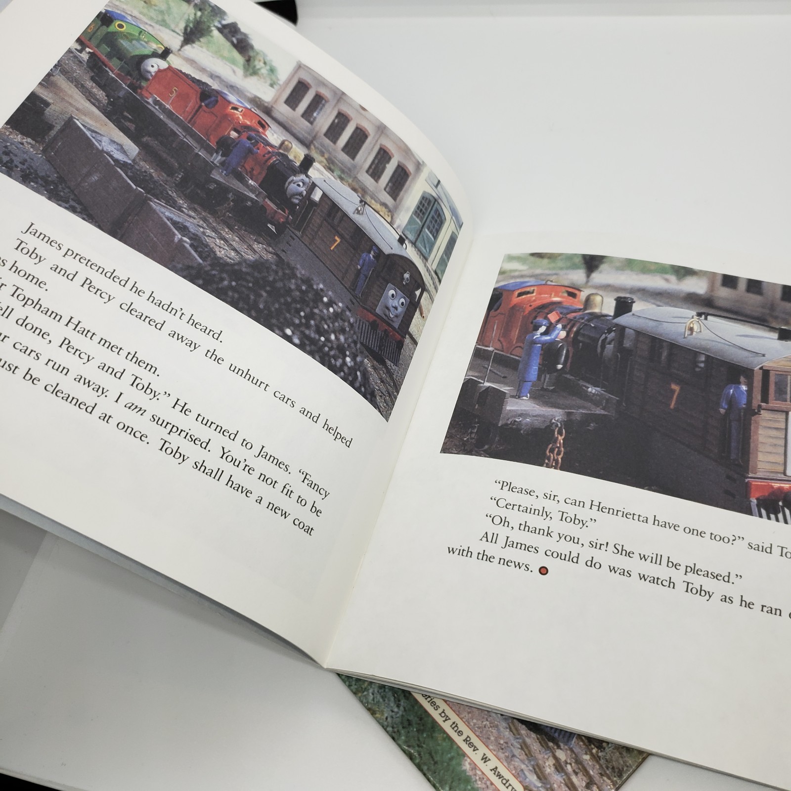 7 Vintage Thomas the Tank Engine Books TV Show 80s 90s Railway Series Rev W Adry