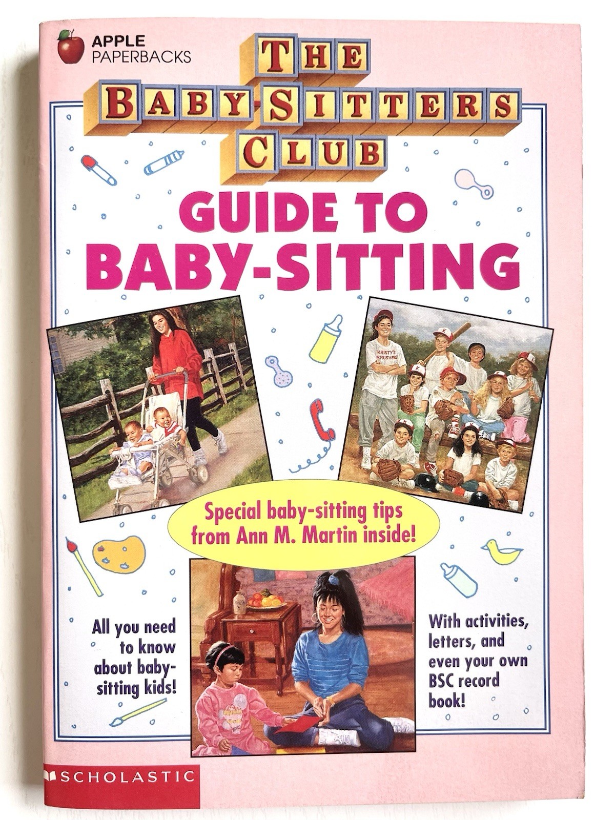 VTG The Baby-Sitters Club Guide To Baby-Sitting by Ann M. Martin, Paperback