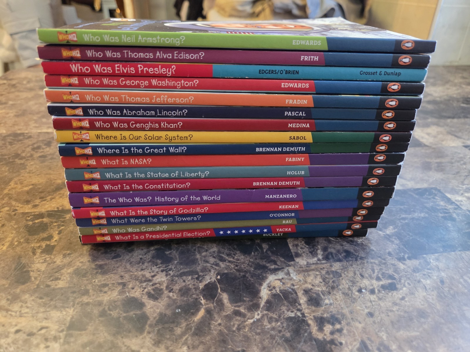Who Was Books • Lot 18 Books Biography • Where Is What Is History Homeschool